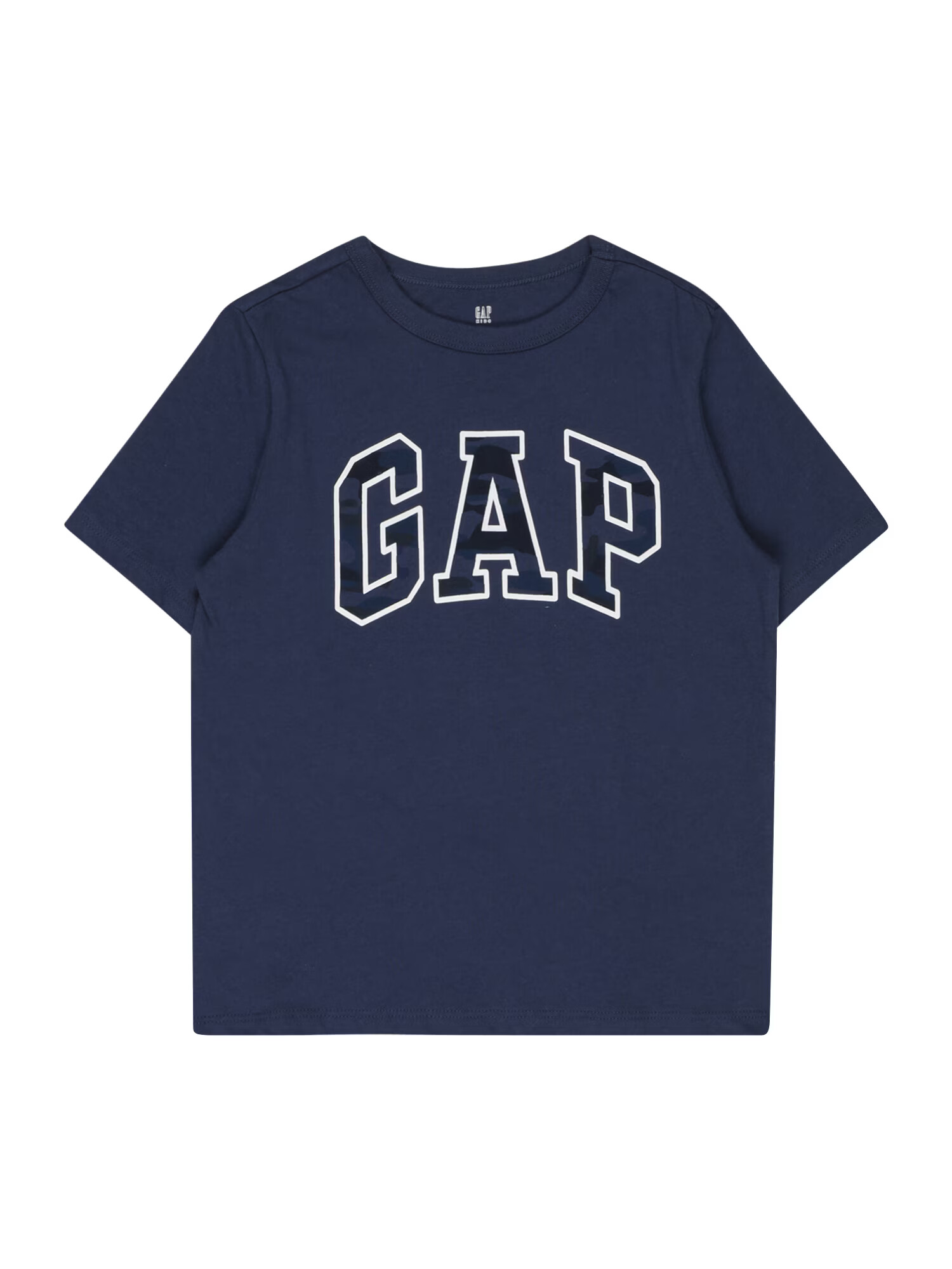 GAP Tricou bleumarin / albastru noapte / alb - Pled.ro