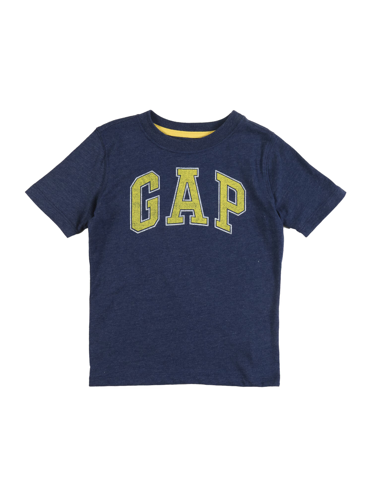 GAP Tricou bleumarin / galben / alb - Pled.ro