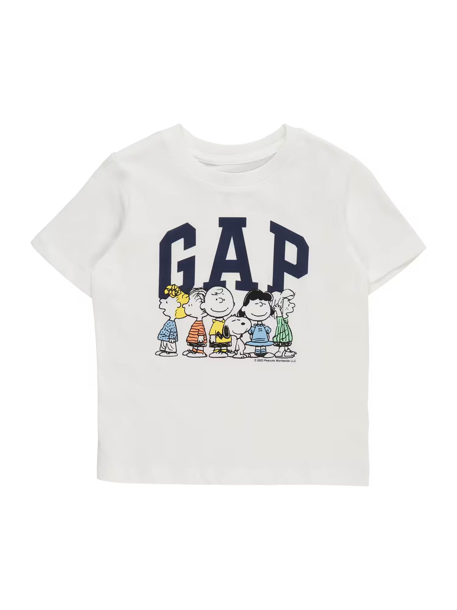 GAP Tricou bleumarin / galben / negru / alb murdar - Pled.ro