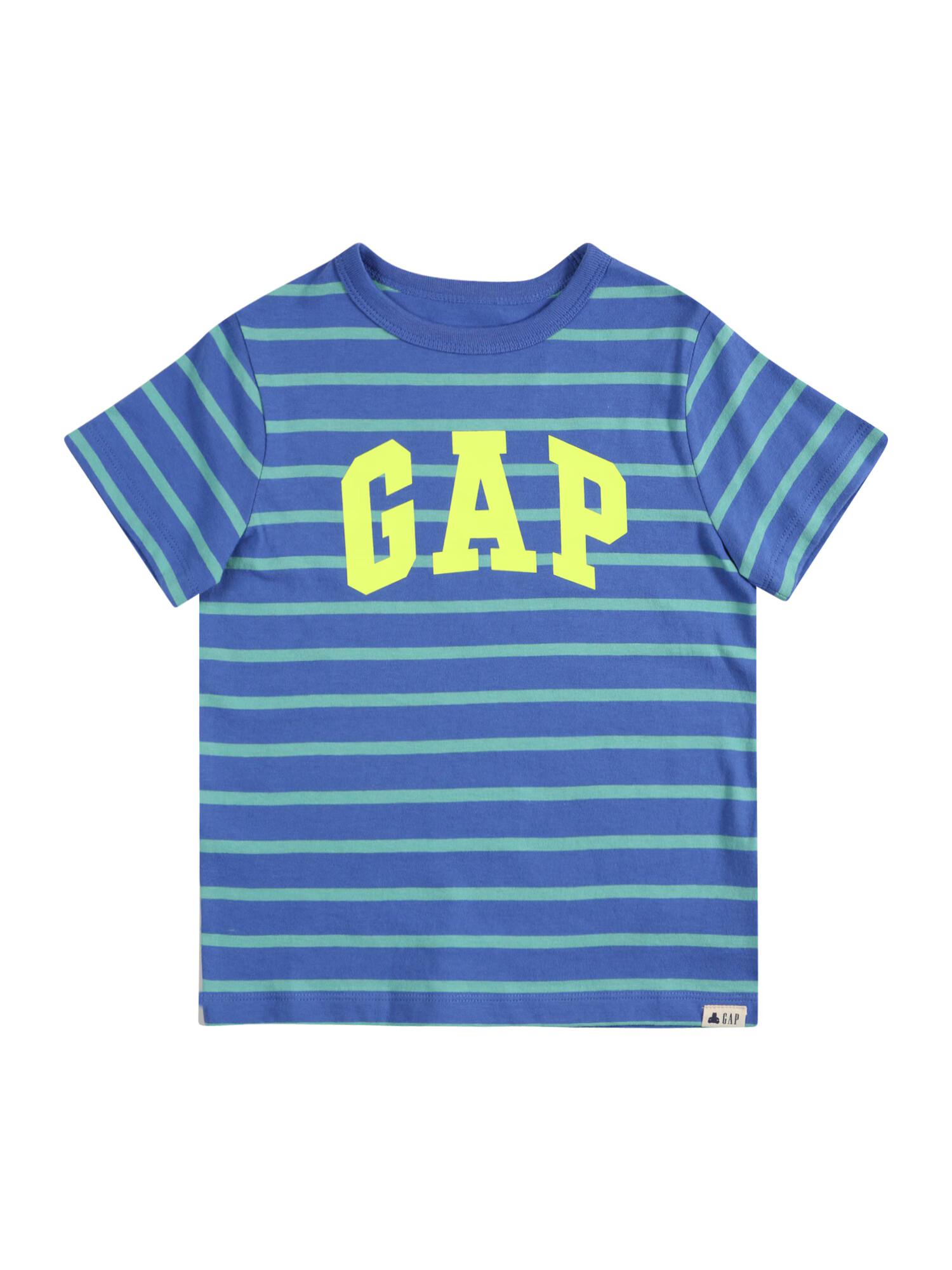 GAP Tricou bleumarin / galben / verde deschis - Pled.ro