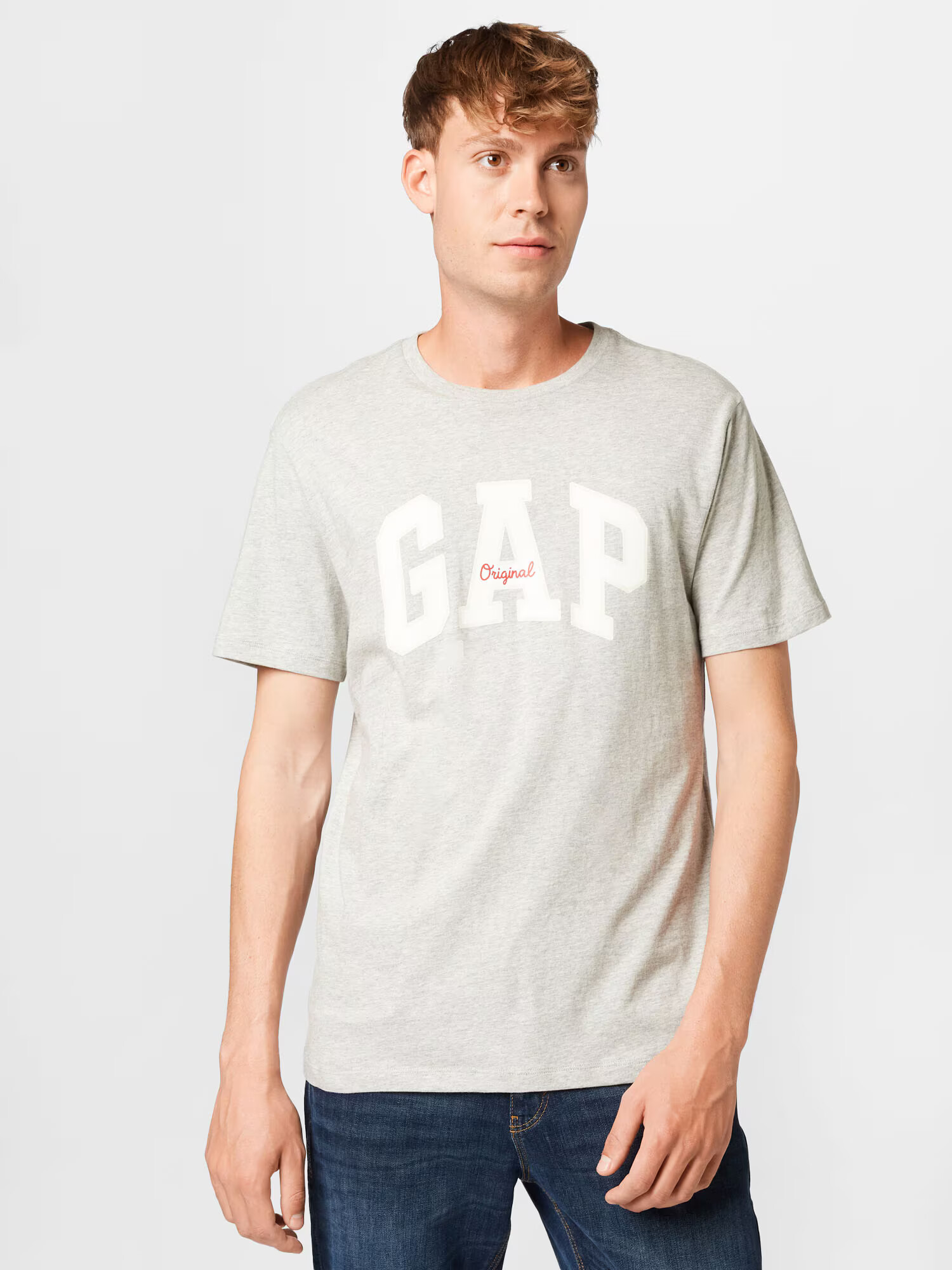 GAP Tricou bleumarin / gri amestecat / roșu / alb - Pled.ro