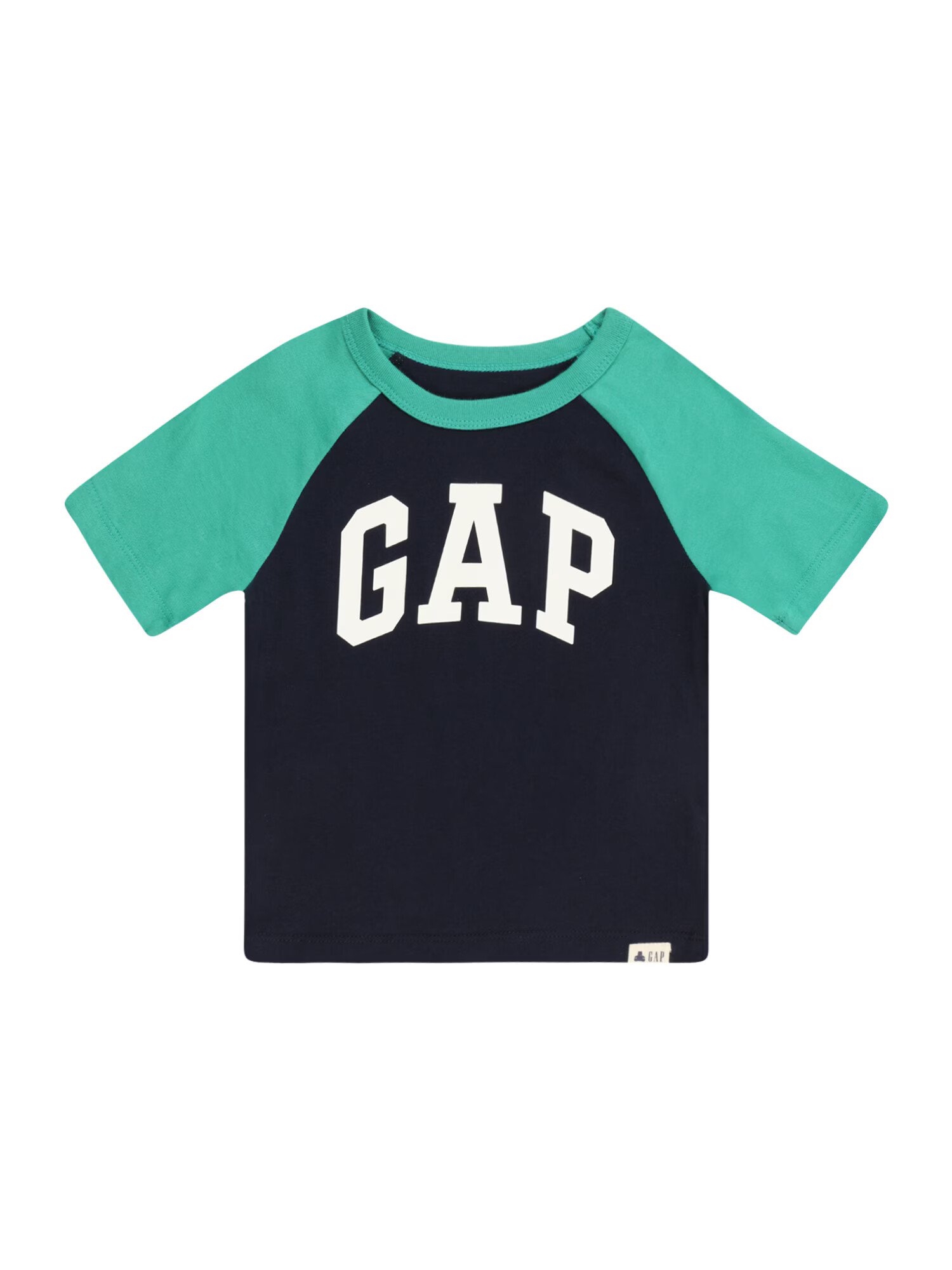 GAP Tricou bleumarin / verde / alb - Pled.ro