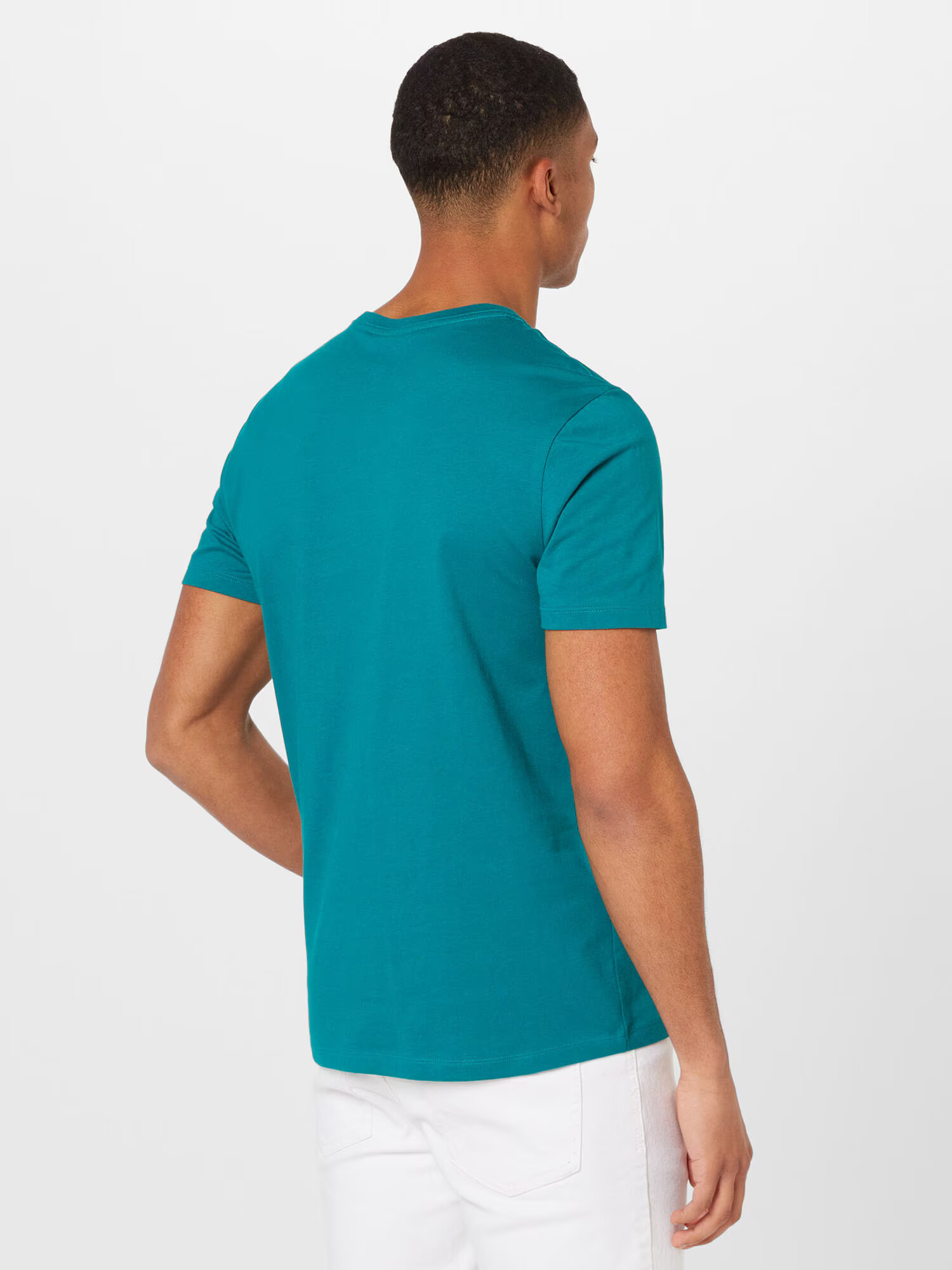 GAP Tricou bleumarin / verde jad / alb - Pled.ro