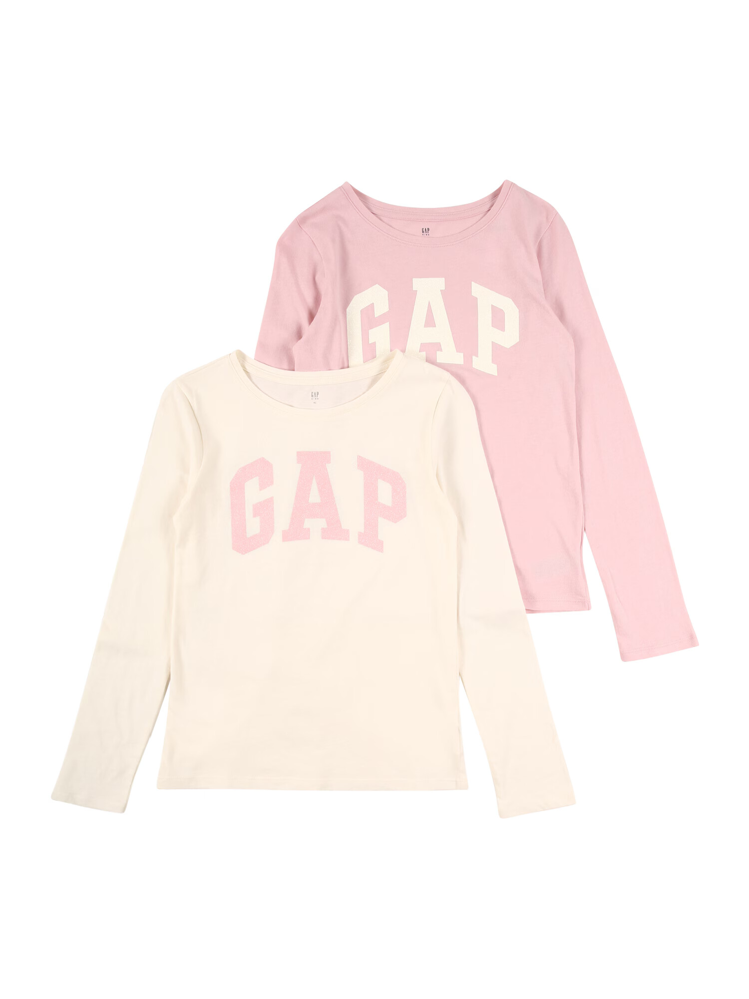 GAP Tricou crem / roz - Pled.ro