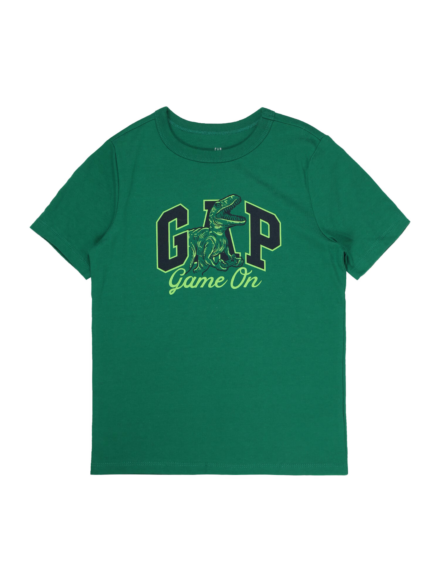 GAP Tricou 'FRAN' verde deschis / verde închis / negru - Pled.ro