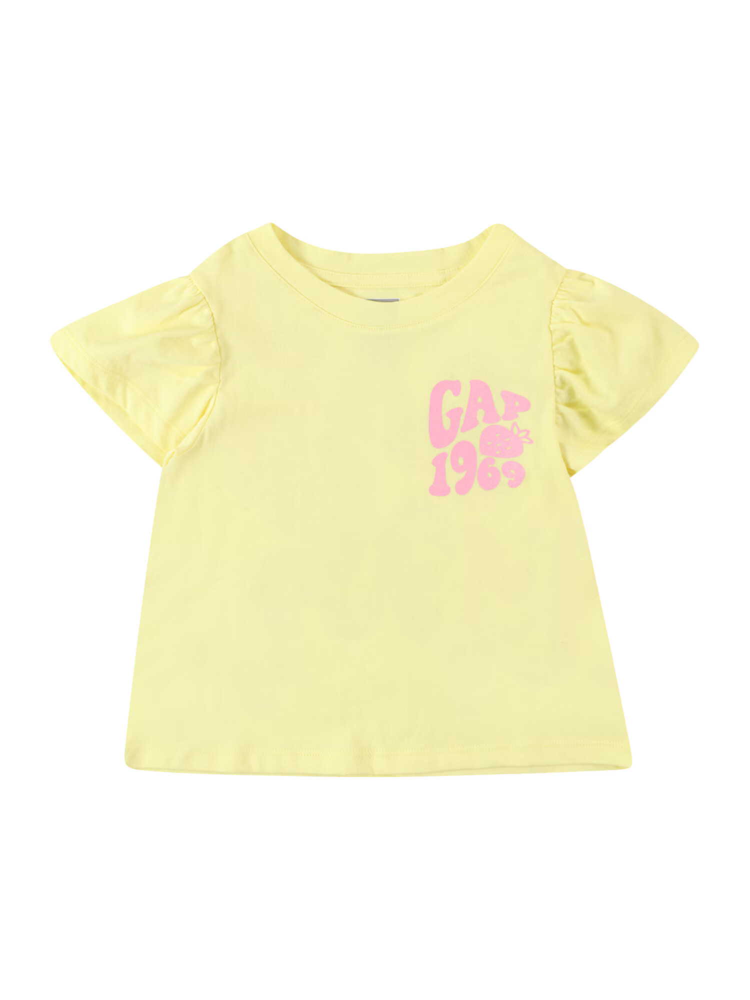 GAP Tricou galben deschis / roz - Pled.ro