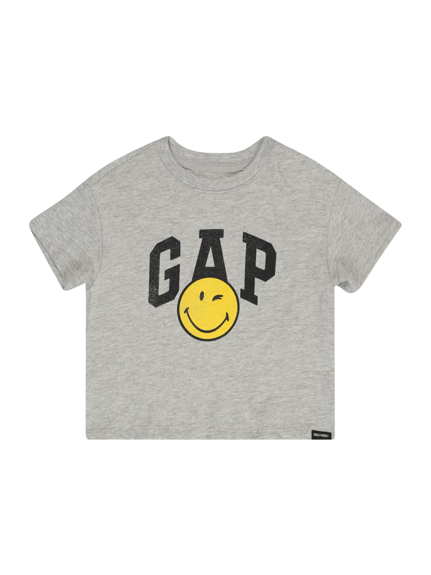 GAP Tricou galben / gri amestecat / negru - Pled.ro