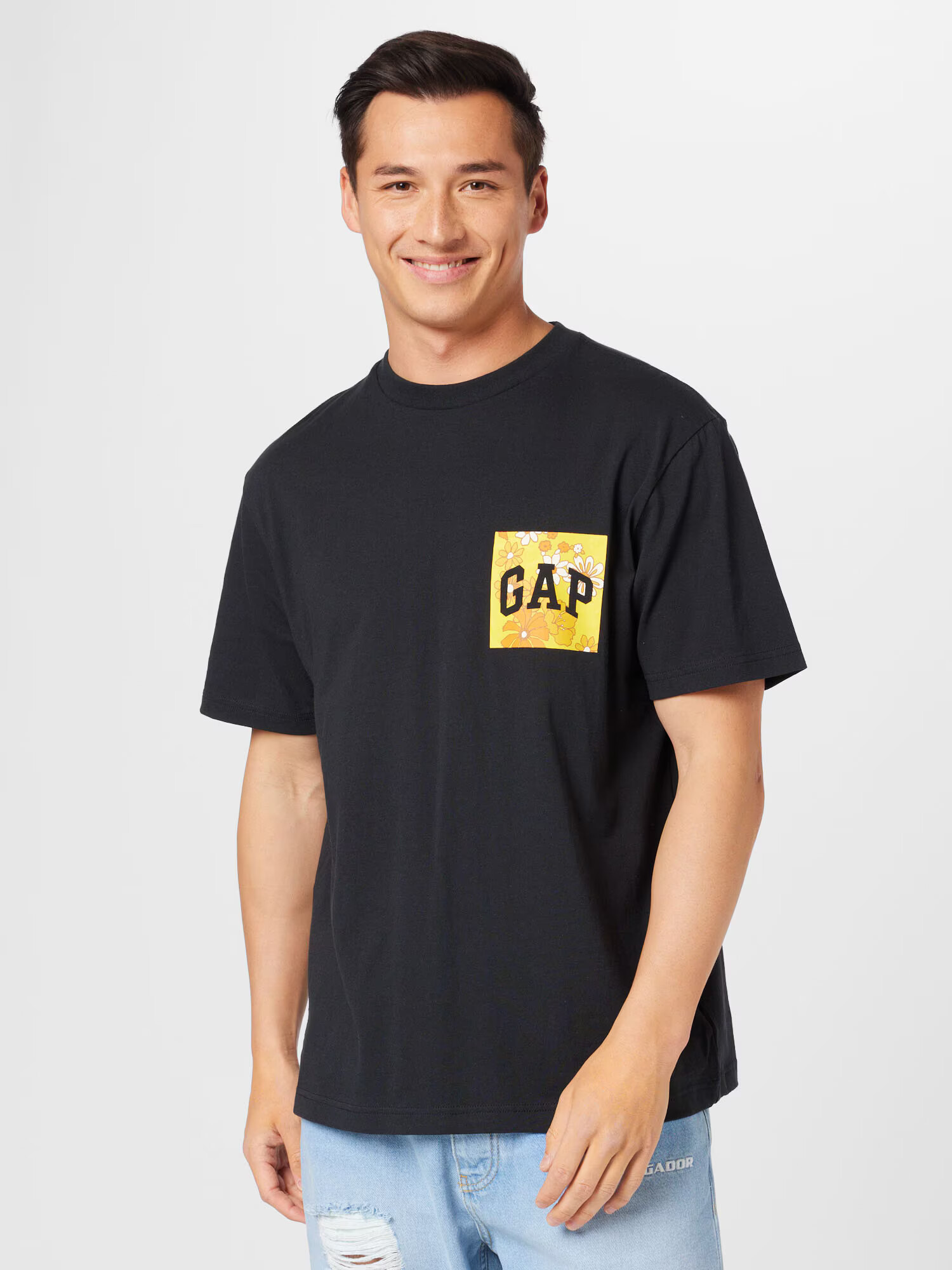 GAP Tricou galben / negru - Pled.ro