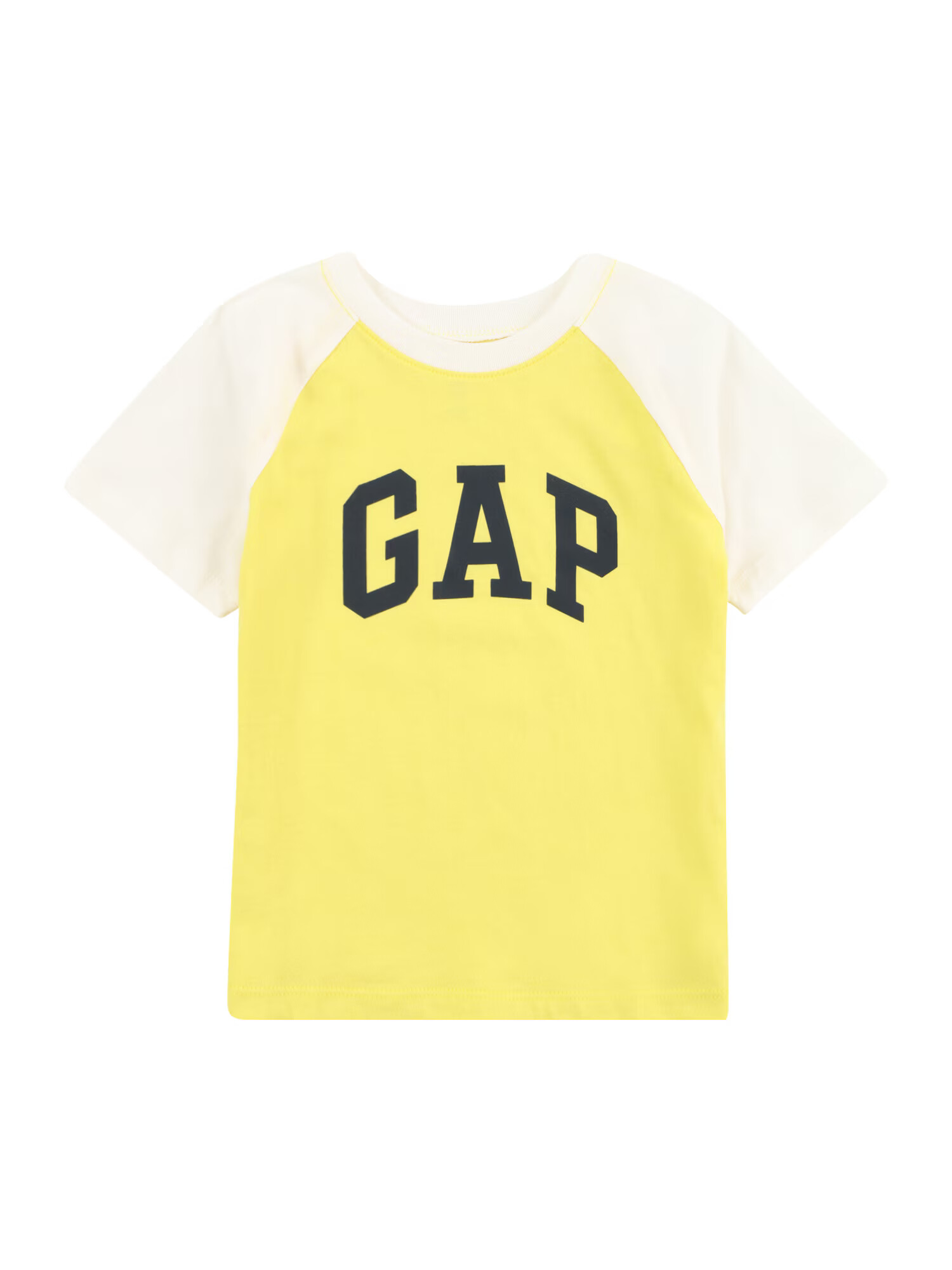 GAP Tricou galben / negru / alb murdar - Pled.ro