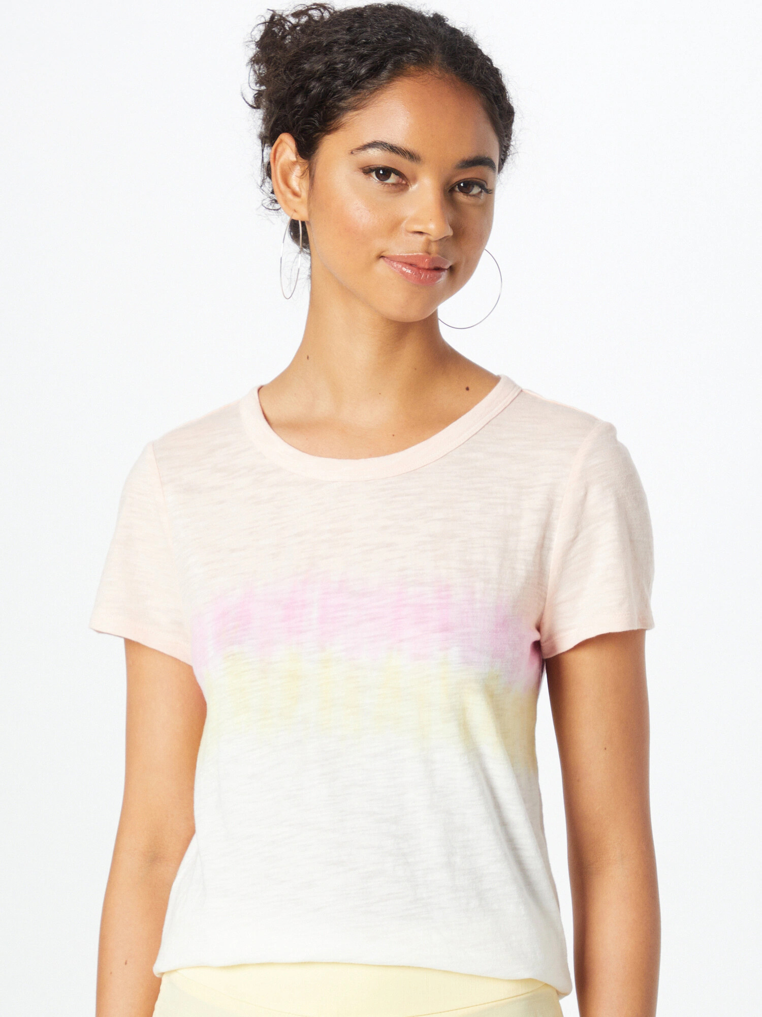 GAP Tricou galben pastel / roz / roz pastel - Pled.ro