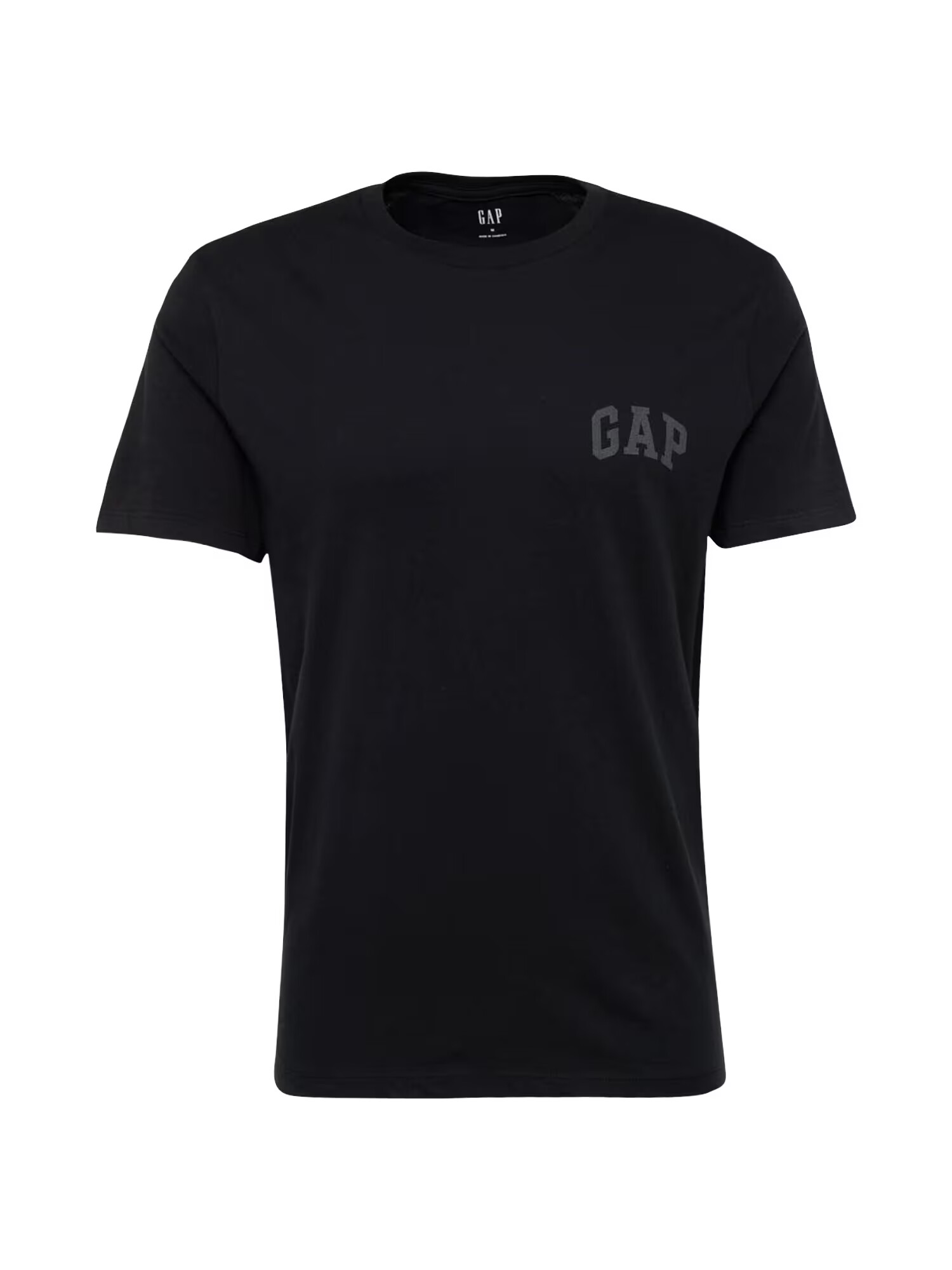 GAP Tricou gri fumuriu / negru - Pled.ro