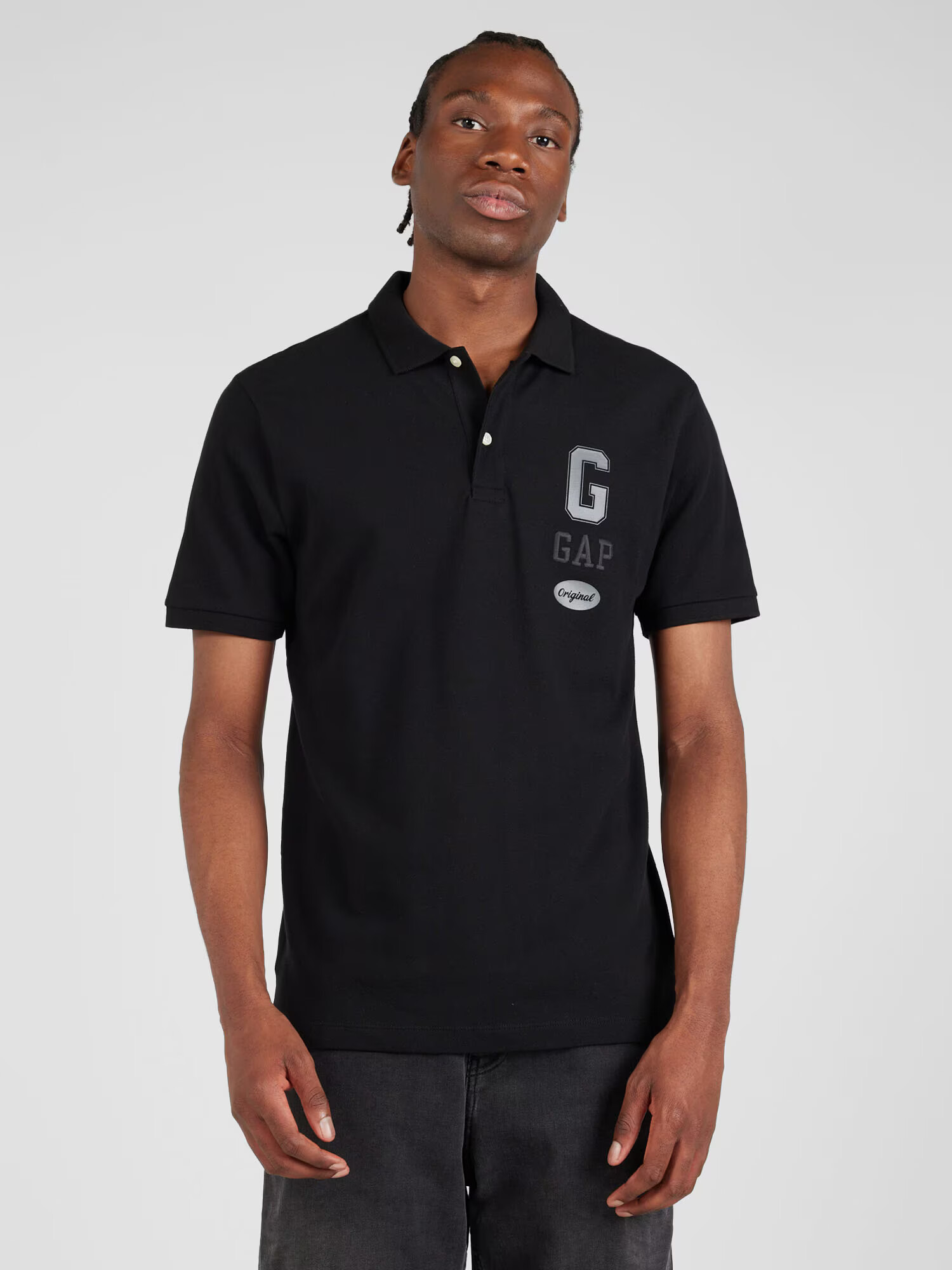 GAP Tricou gri / gri închis / negru - Pled.ro