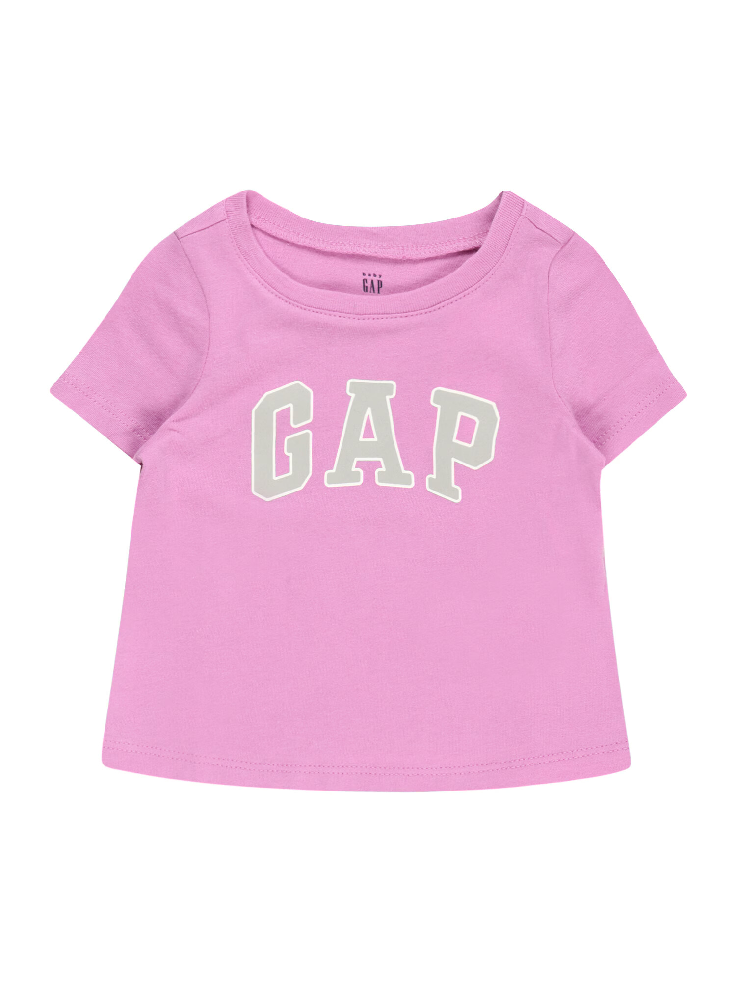 GAP Tricou gri / mov orhidee / alb - Pled.ro