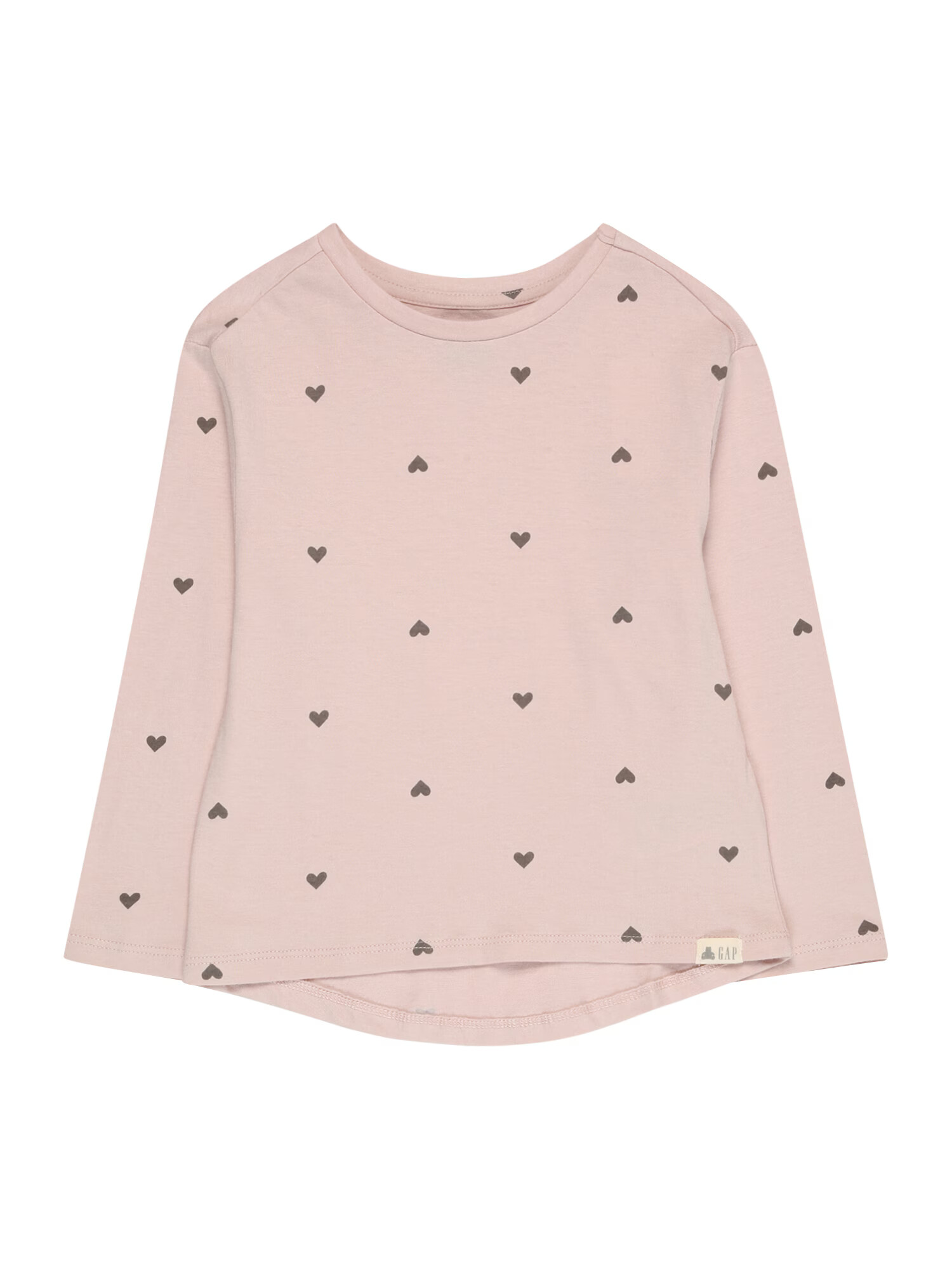 GAP Tricou 'HOL' rosé / negru - Pled.ro