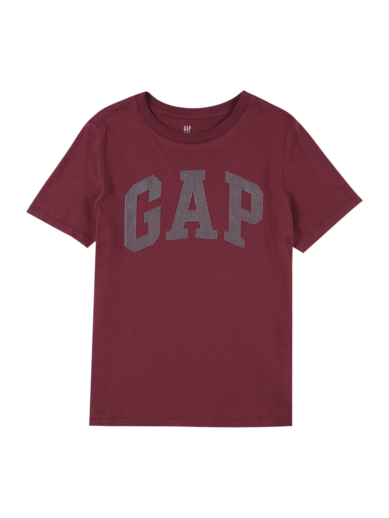 GAP Tricou 'JULY' roșu burgundy / alb - Pled.ro