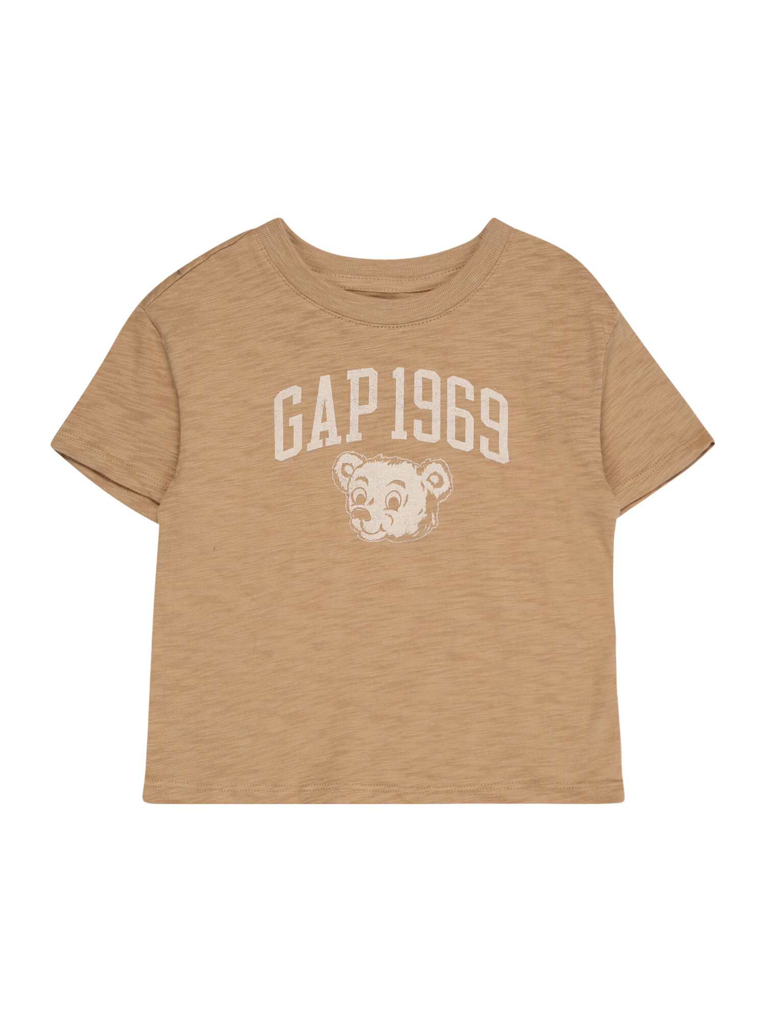 GAP Tricou maro deschis / maro amestecat - Pled.ro