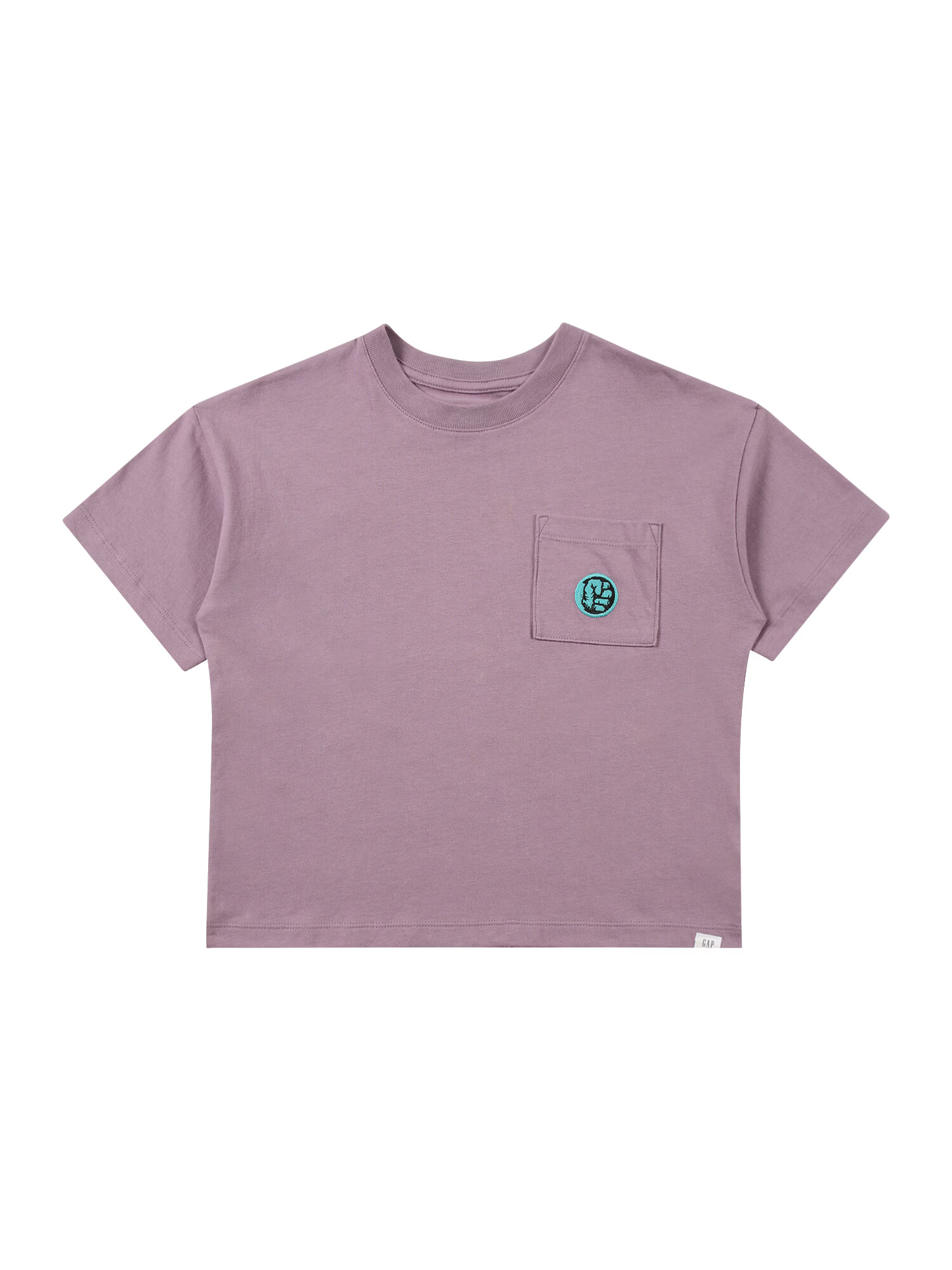 GAP Tricou ocru / verde jad / mauve / negru - Pled.ro