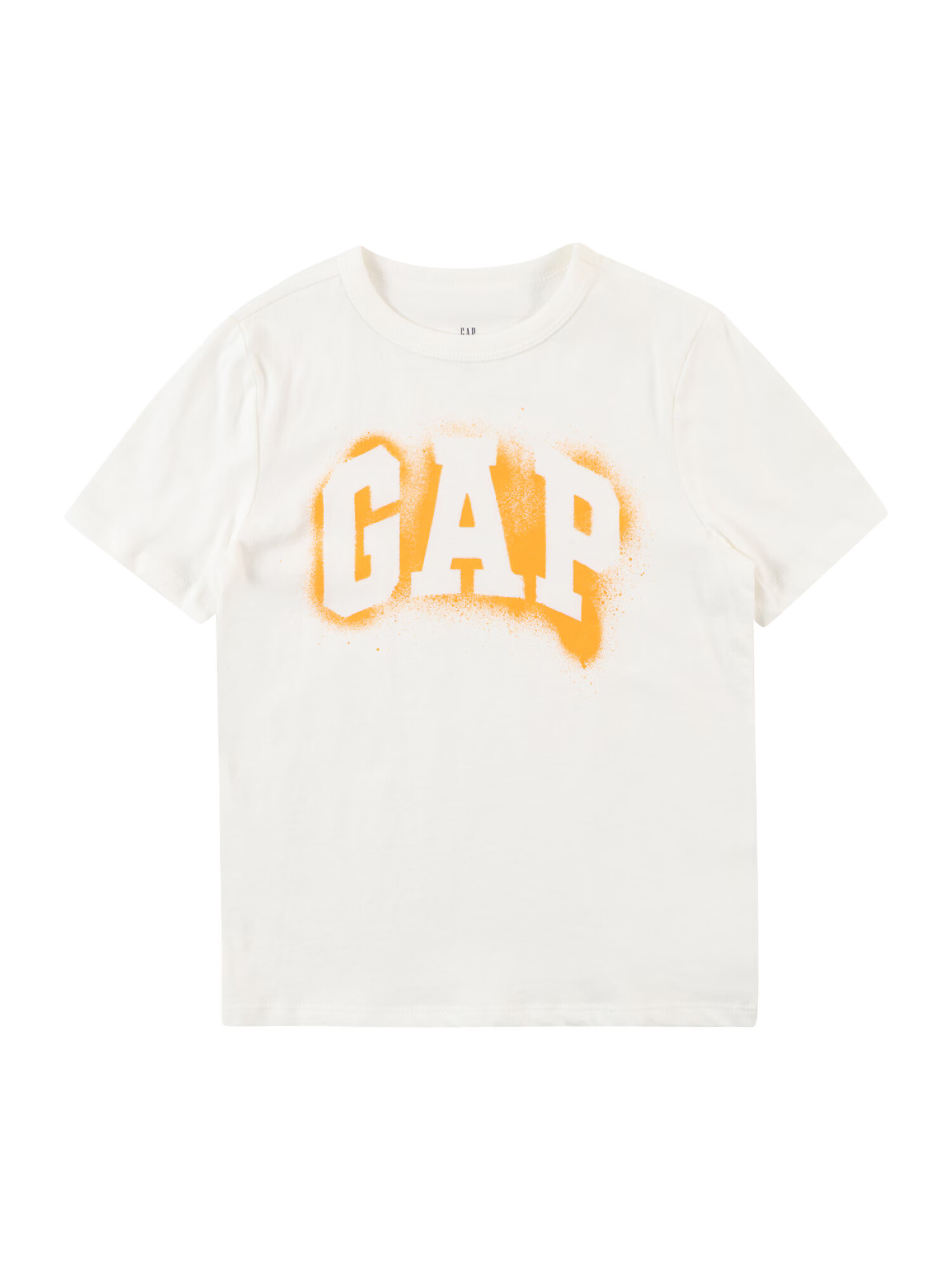 GAP Tricou portocaliu deschis / alb murdar - Pled.ro