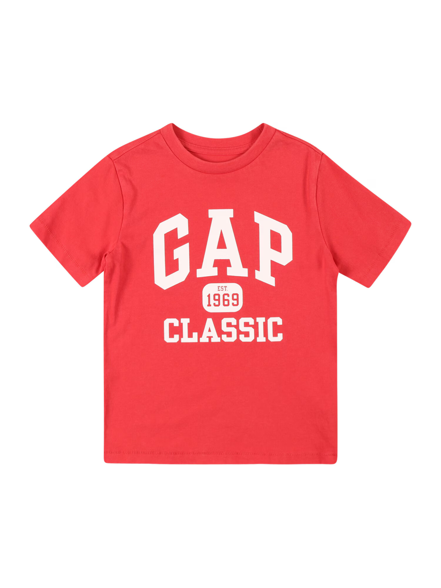 GAP Tricou roșu / alb - Pled.ro