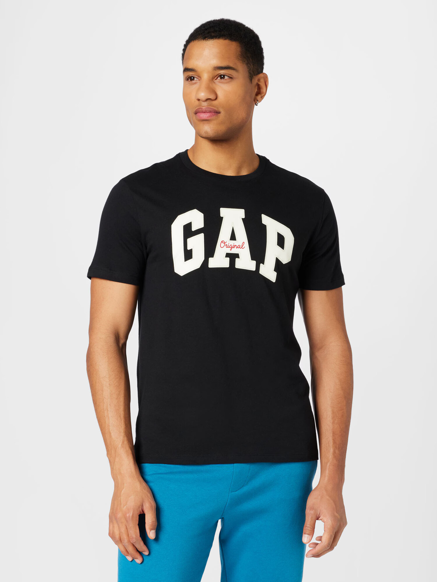 GAP Tricou roșu deschis / negru / alb - Pled.ro