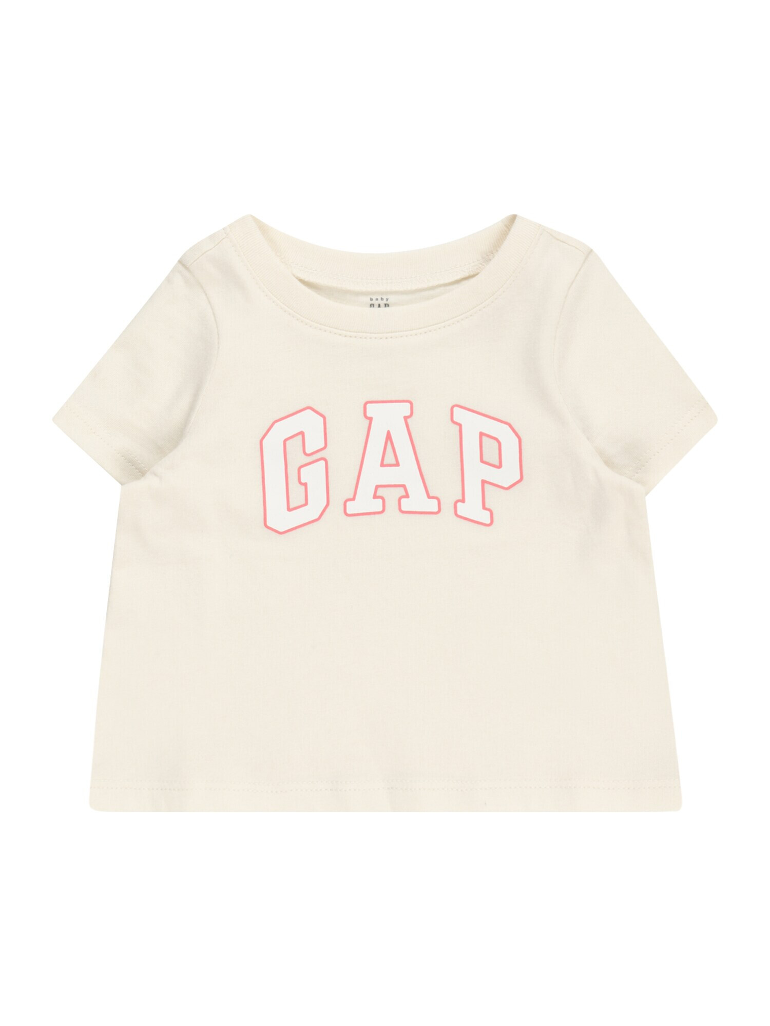 GAP Tricou roz / alb murdar - Pled.ro