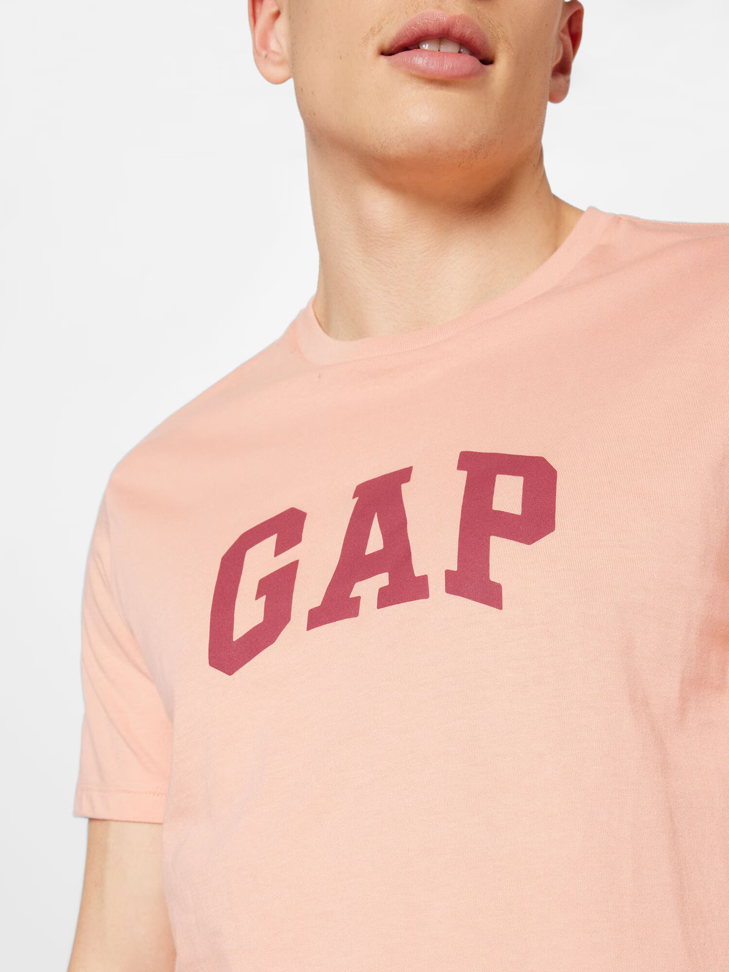 GAP Tricou roz pitaya / roz pudră - Pled.ro