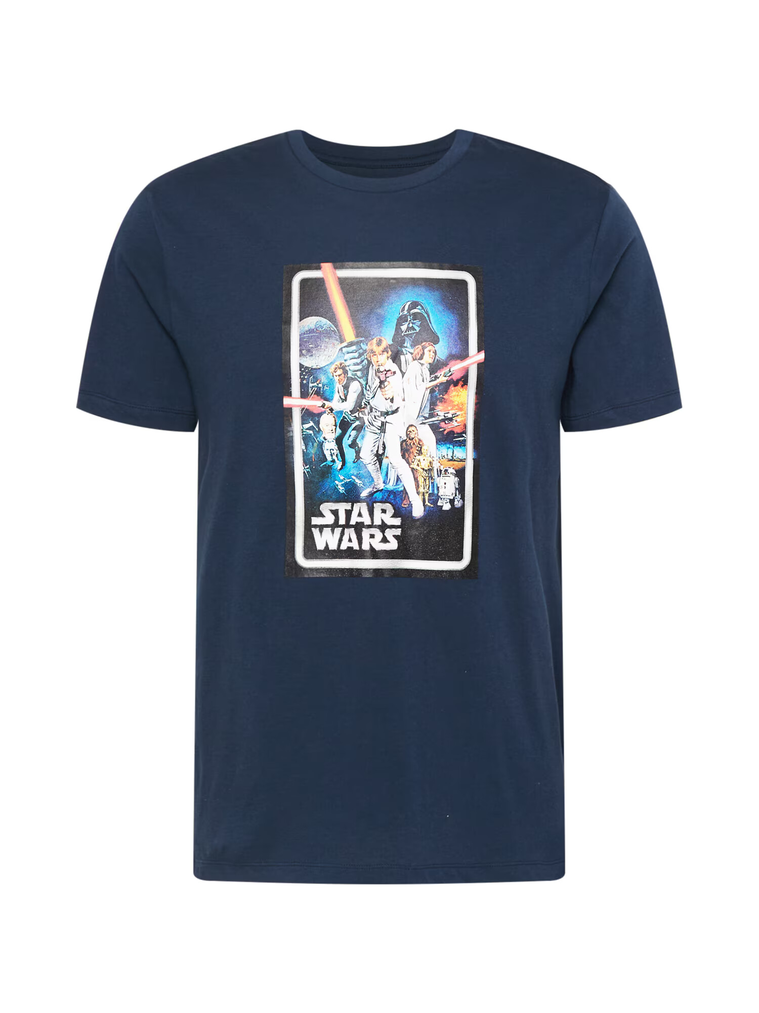 GAP Tricou 'STAR WARS' azur / albastru închis / alb - Pled.ro