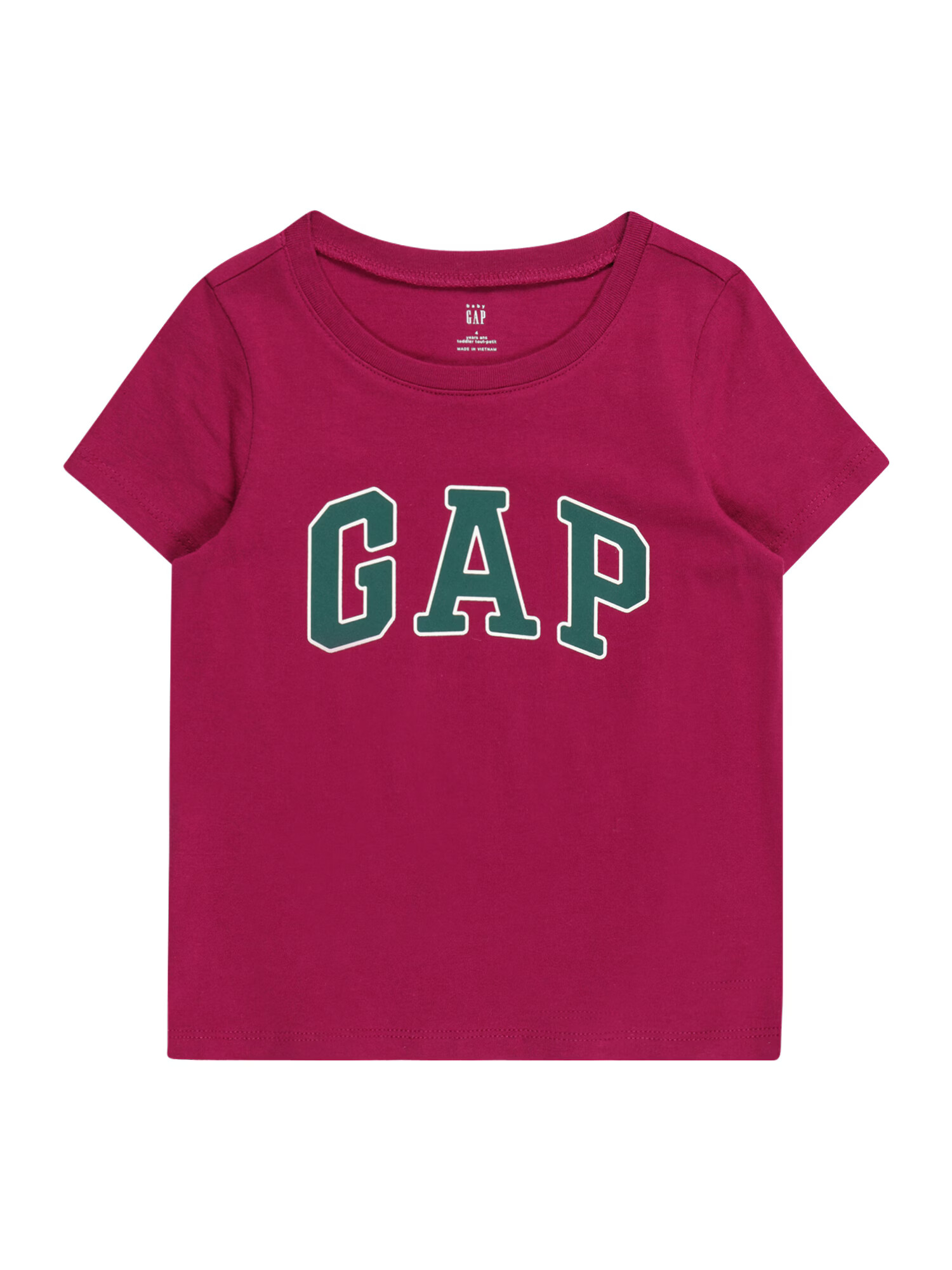 GAP Tricou verde / roșu-violet / alb - Pled.ro