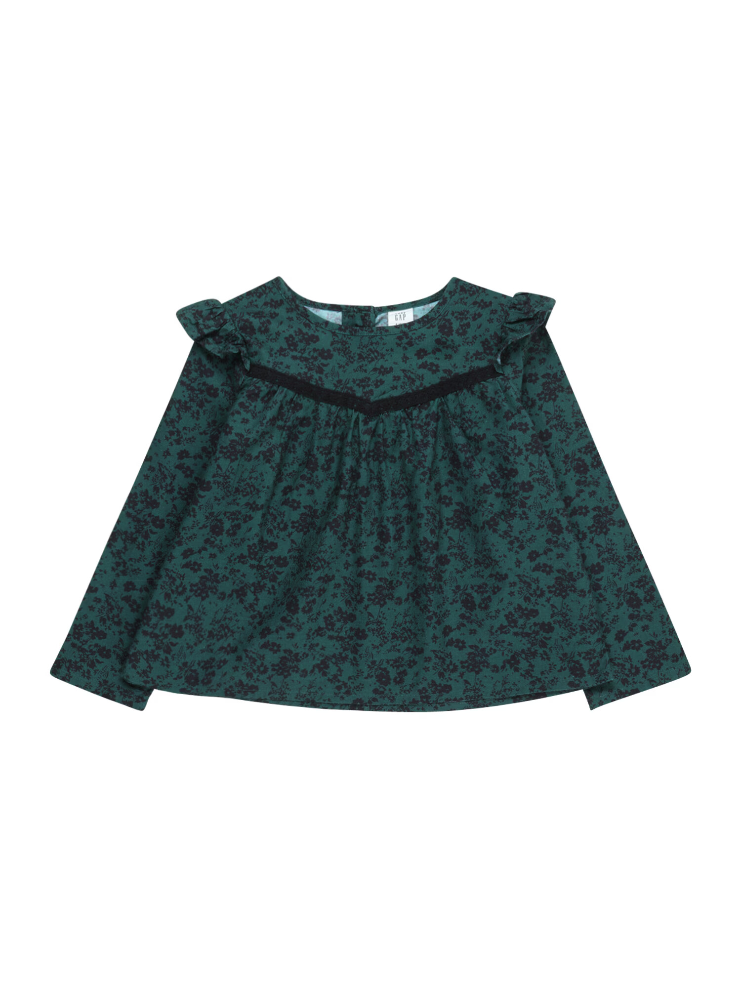 GAP Tricou verde smarald / negru - Pled.ro