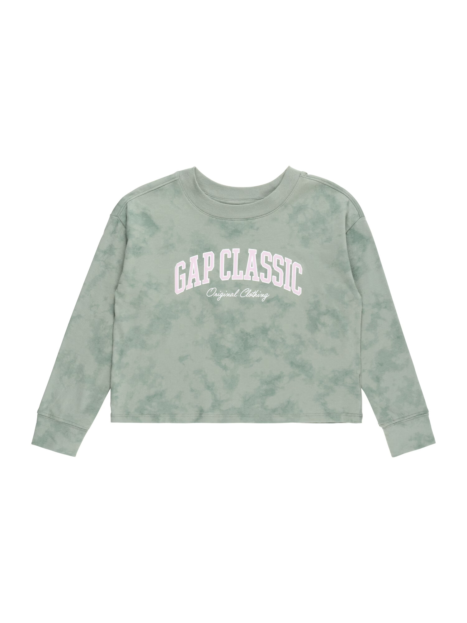 GAP Tricou verde / verde pastel / roz - Pled.ro