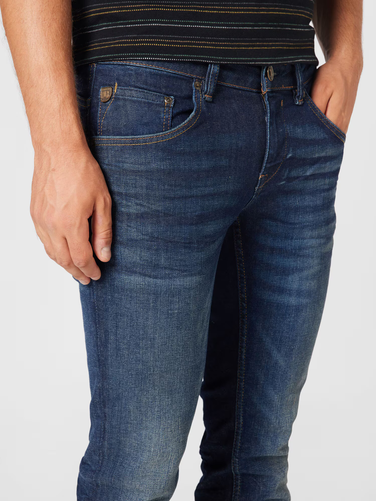 GARCIA Jeans albastru denim - Pled.ro