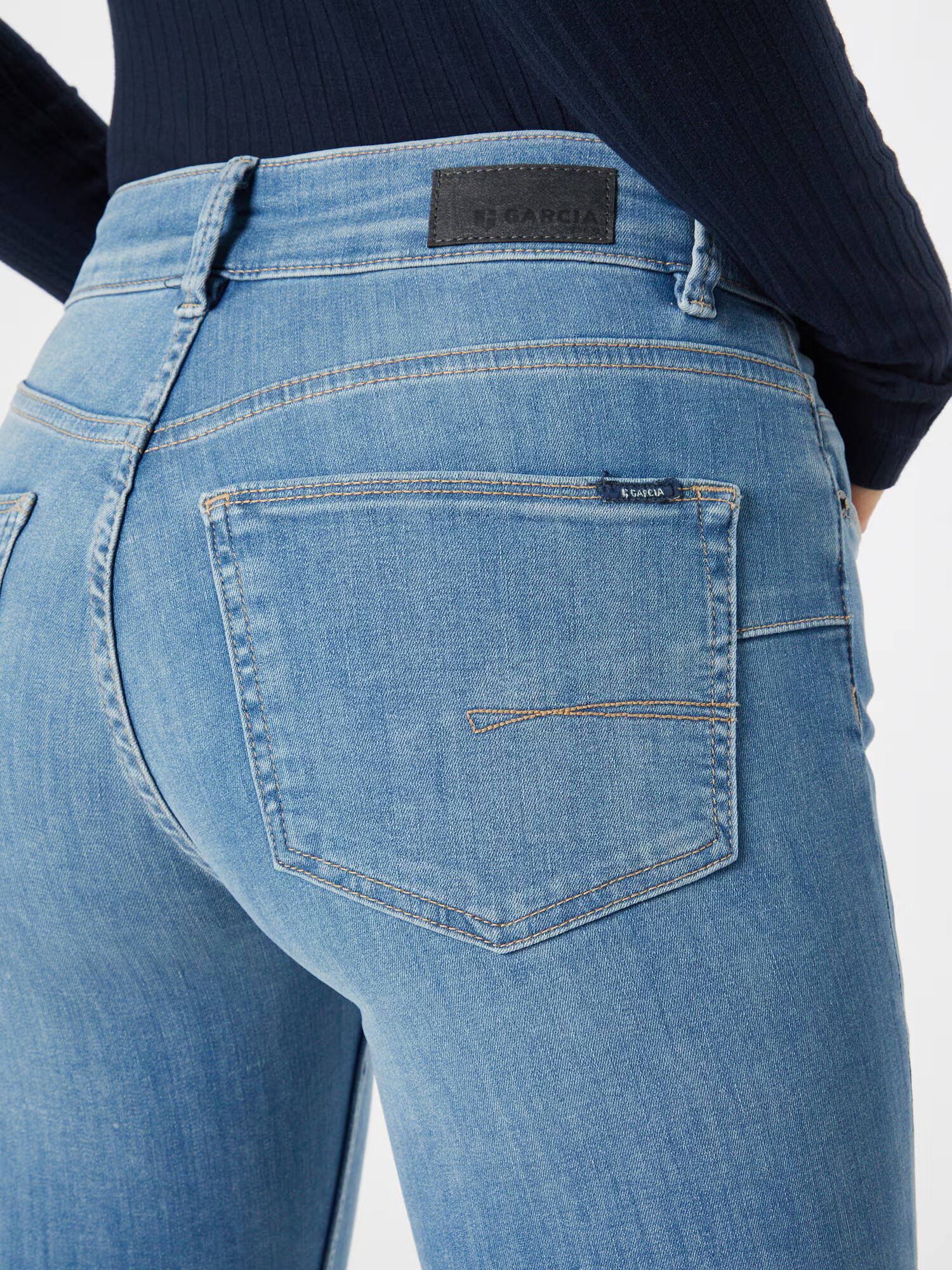 GARCIA Jeans 'Caro' albastru denim - Pled.ro