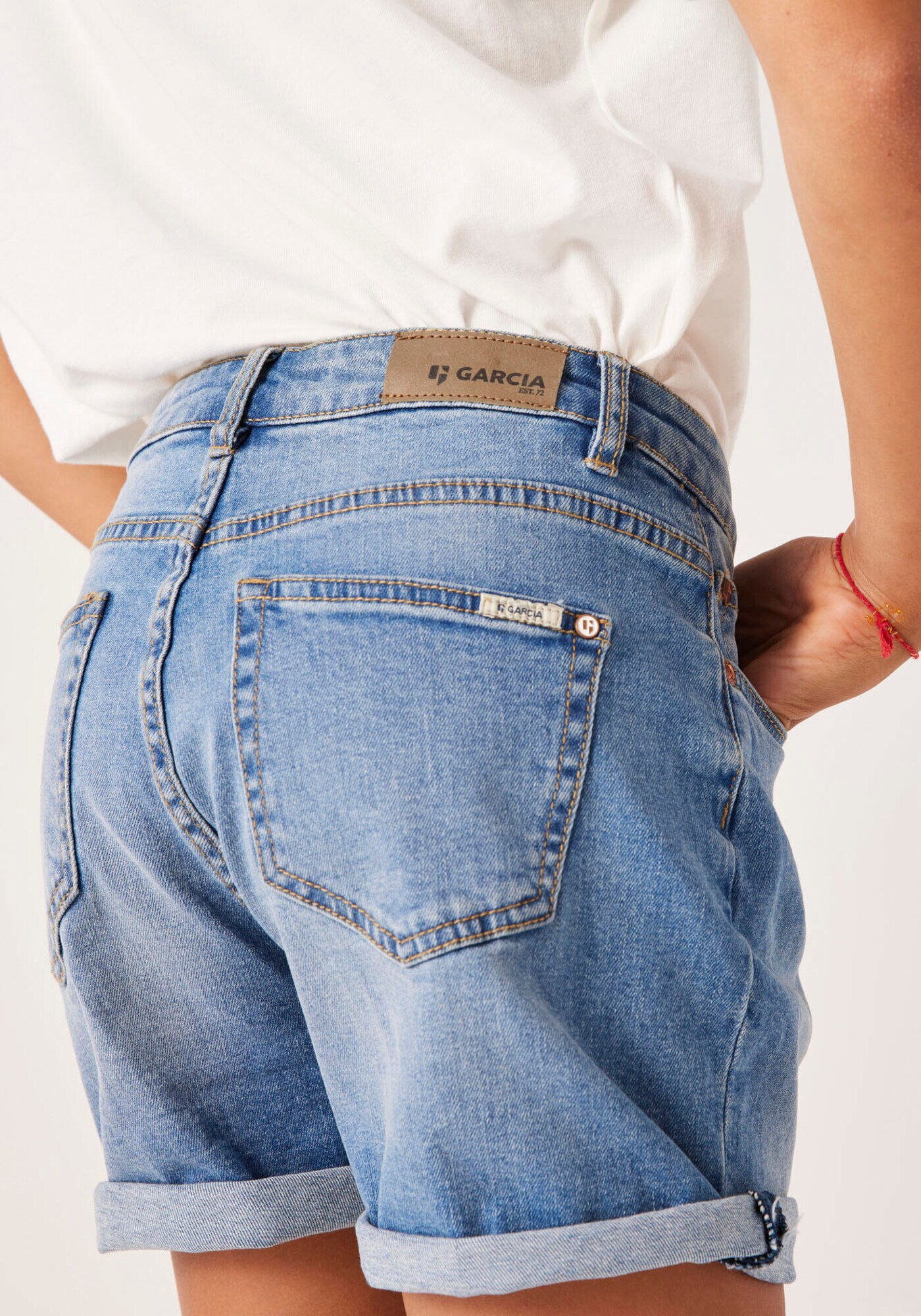 GARCIA Jeans 'Evelin' albastru denim - Pled.ro