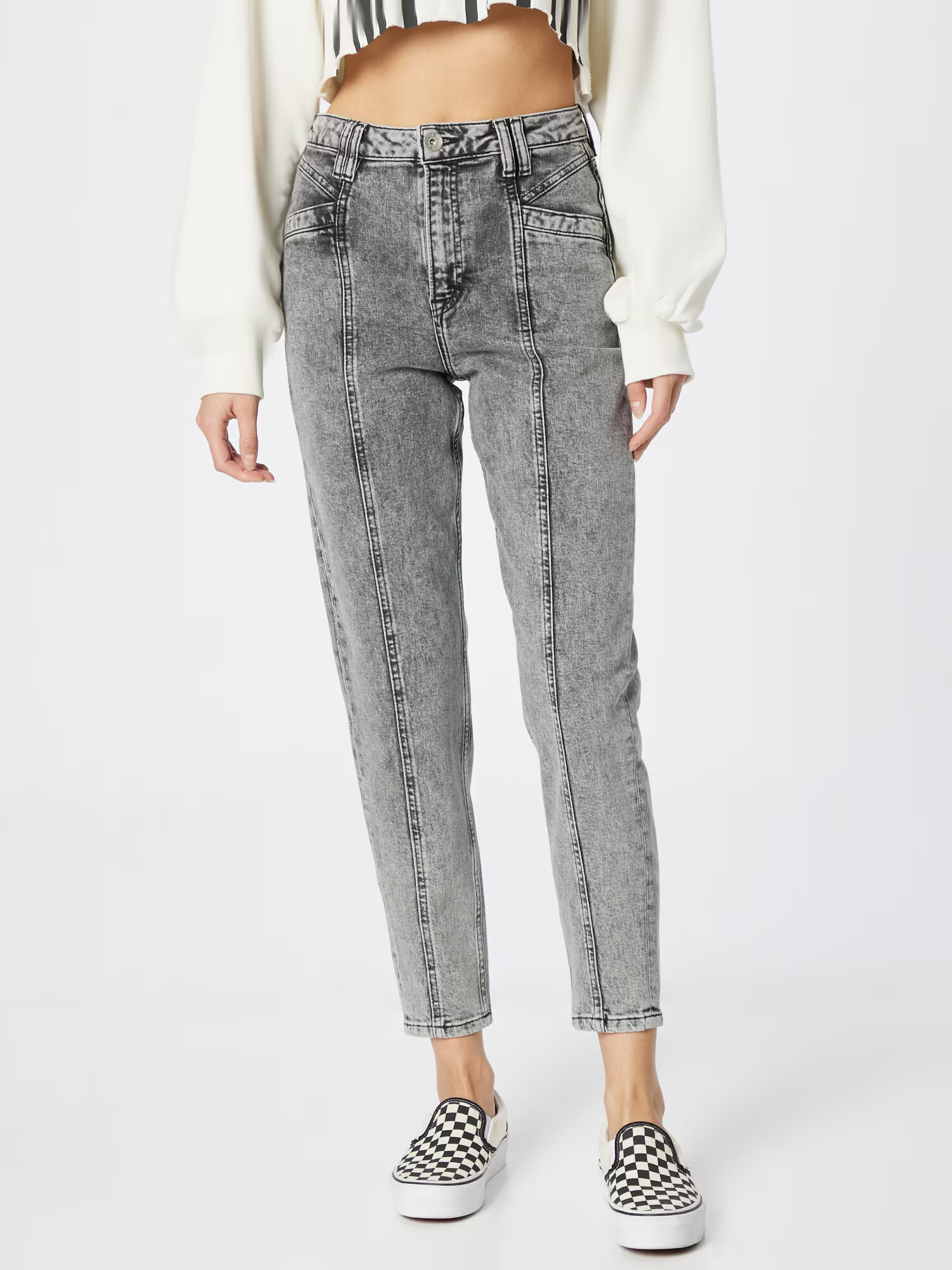 GARCIA Jeans gri denim - Pled.ro