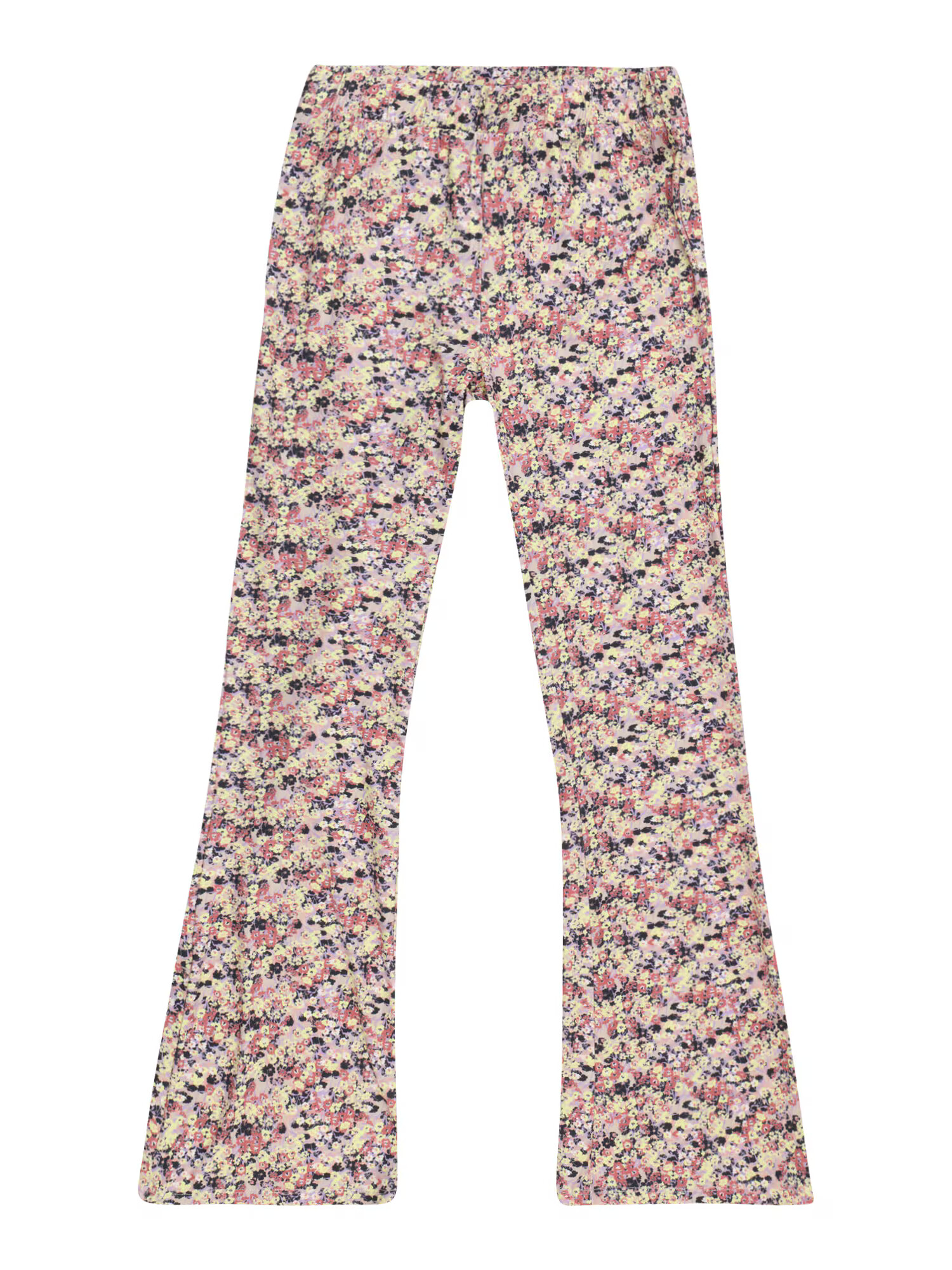 GARCIA Leggings galben pastel / lila / roz / alb - Pled.ro