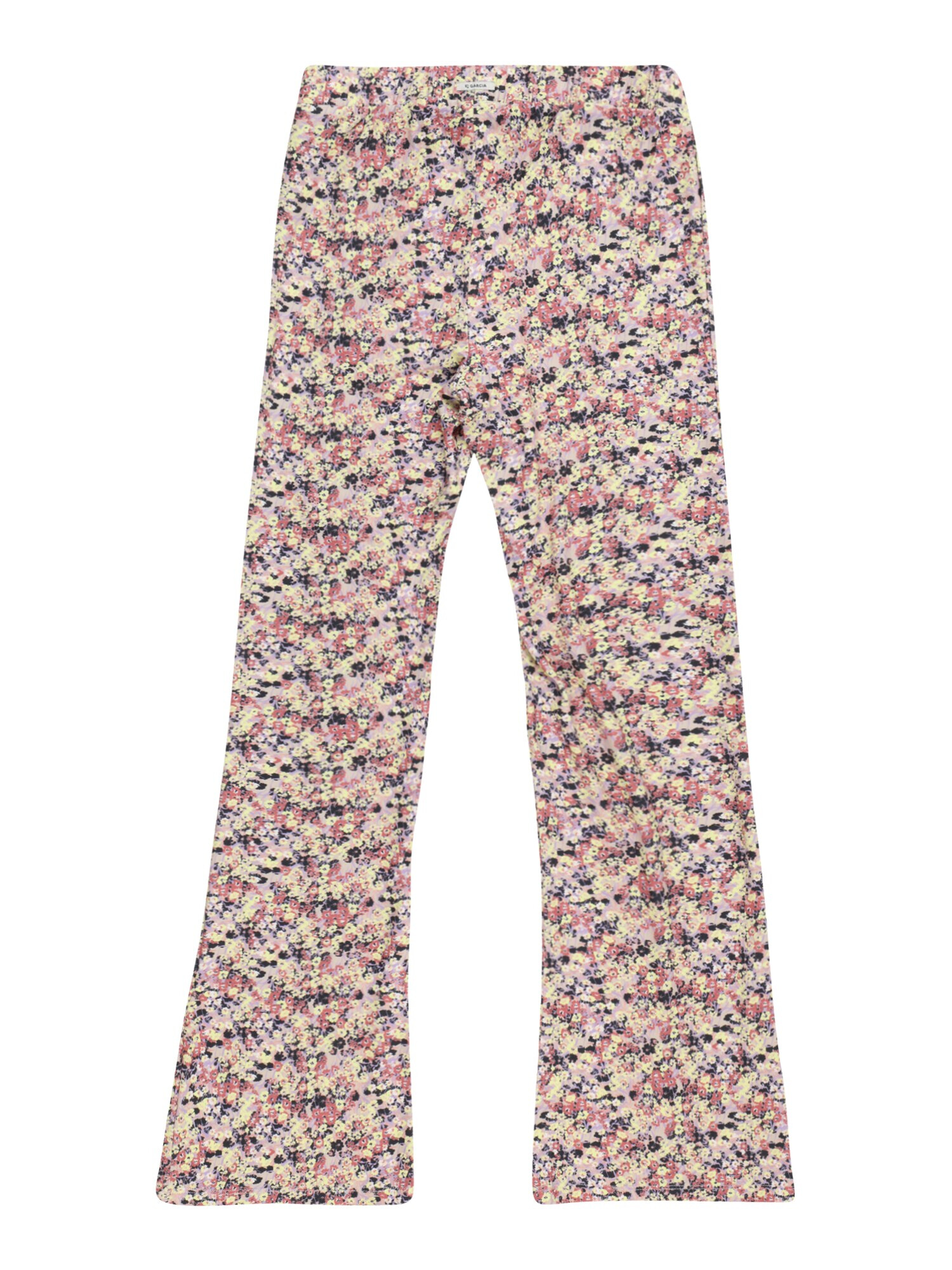 GARCIA Leggings galben pastel / lila / roz / alb - Pled.ro