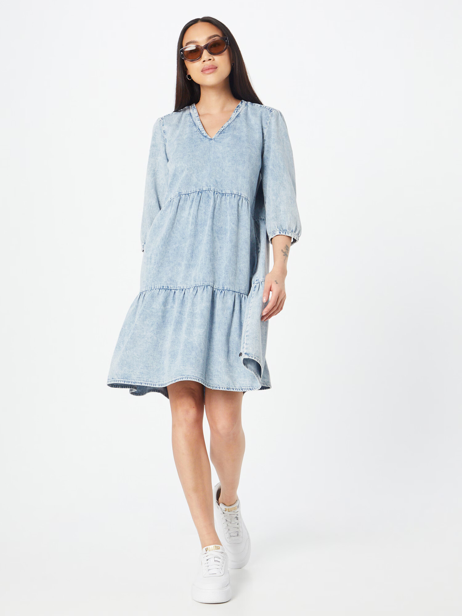 GARCIA Rochie albastru denim - Pled.ro