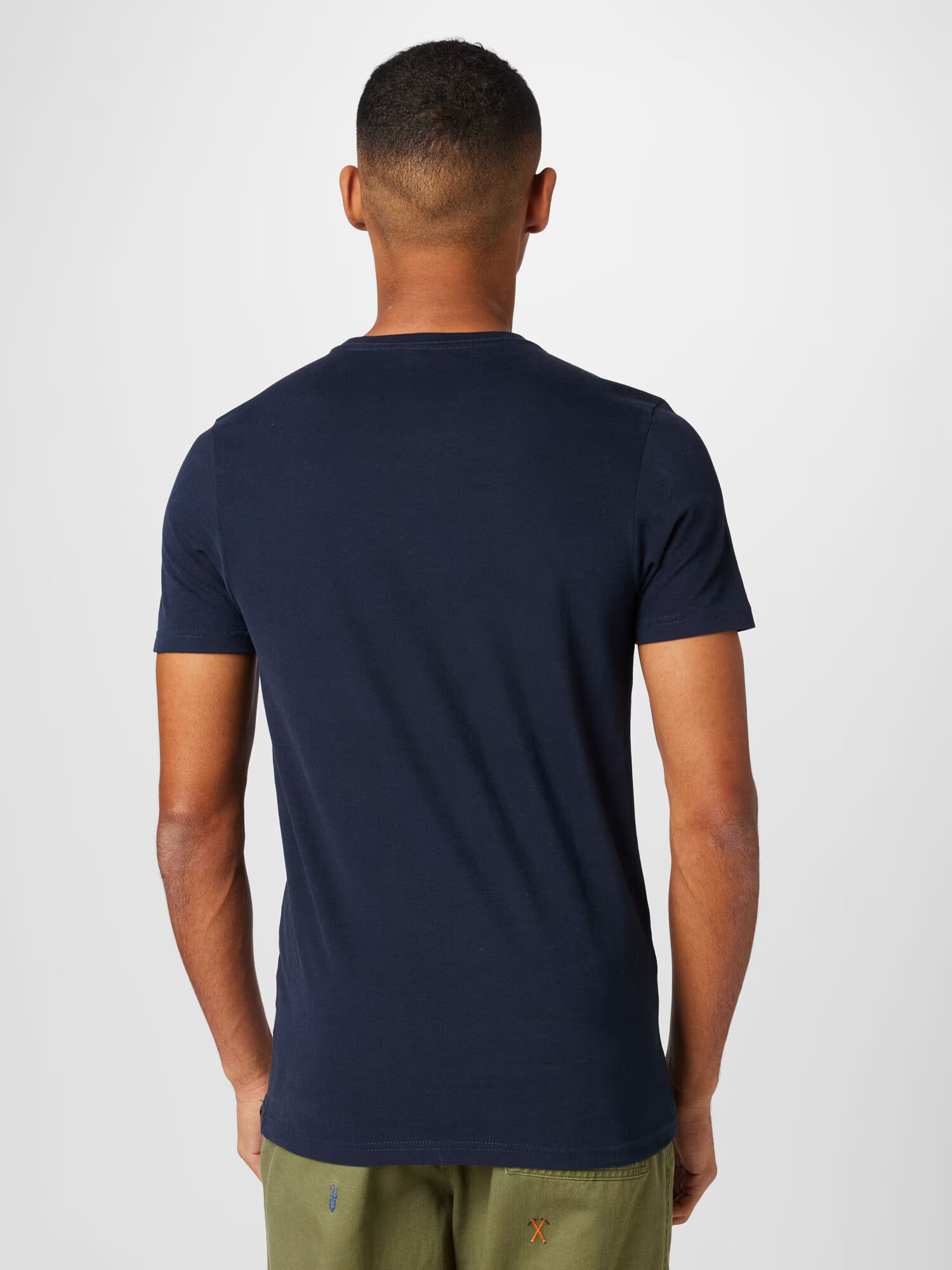 GARCIA Tricou albastru marin / bleumarin - Pled.ro