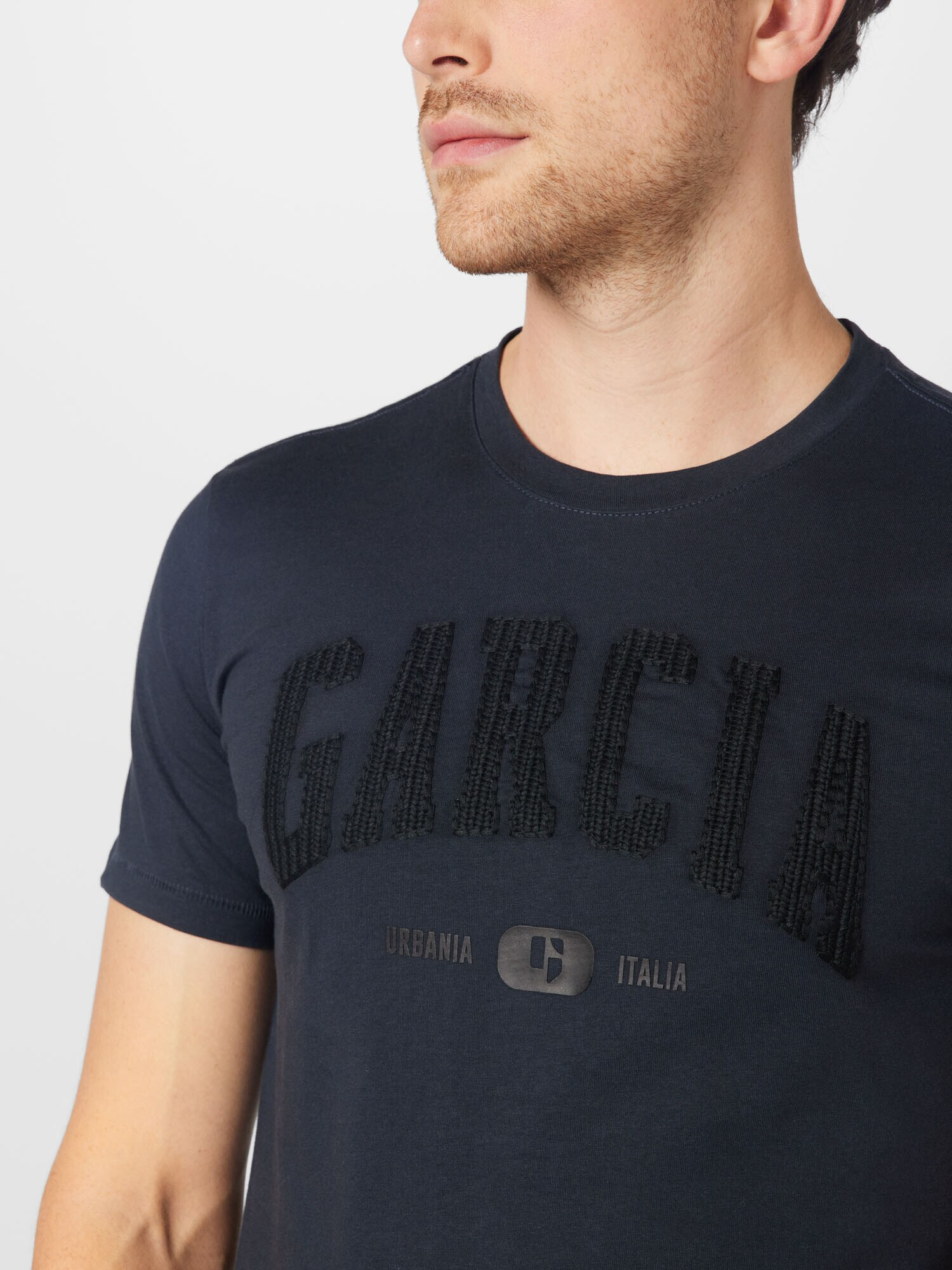 GARCIA Tricou gri bazalt / negru - Pled.ro