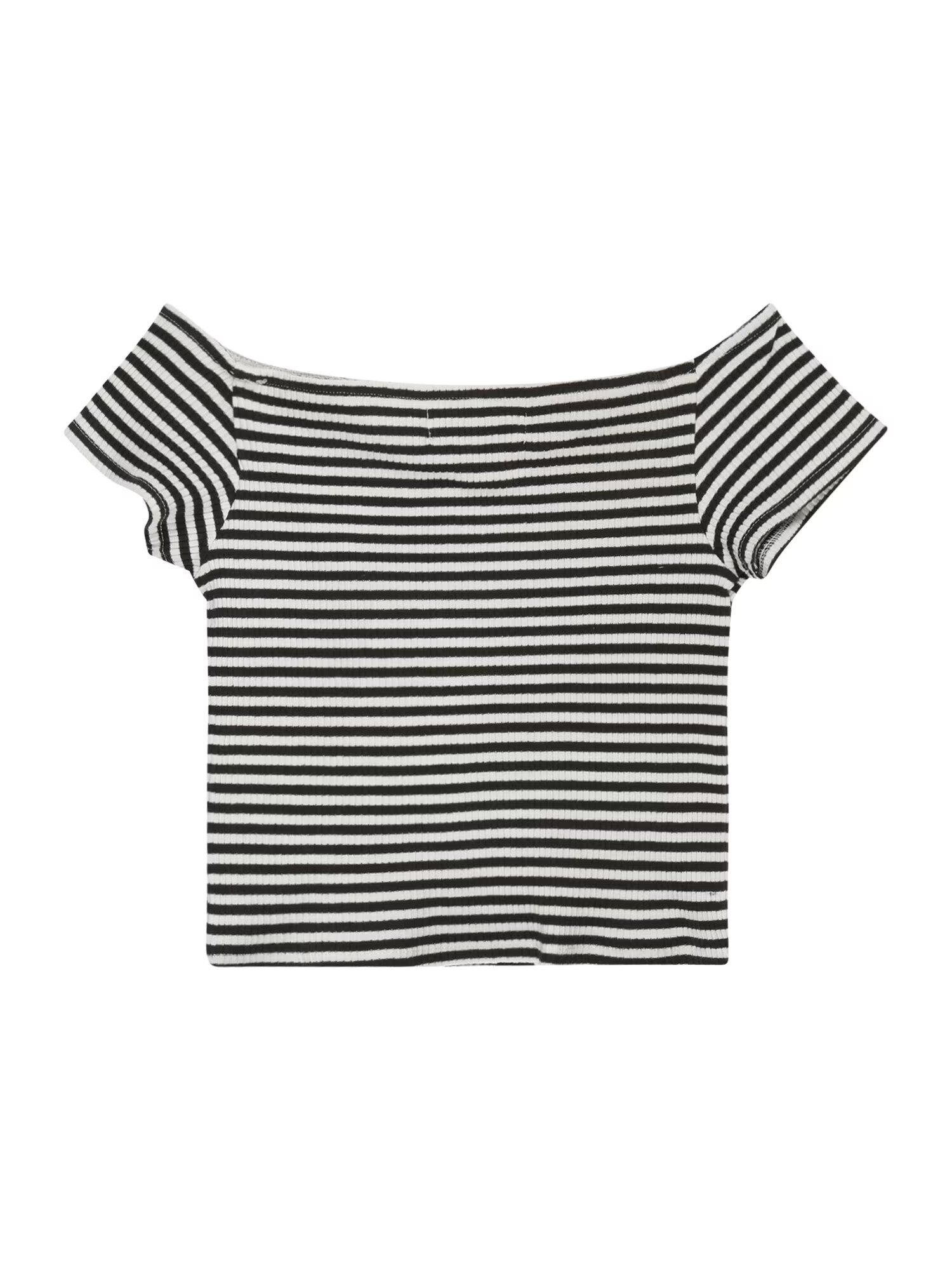 GARCIA Tricou negru / alb murdar - Pled.ro