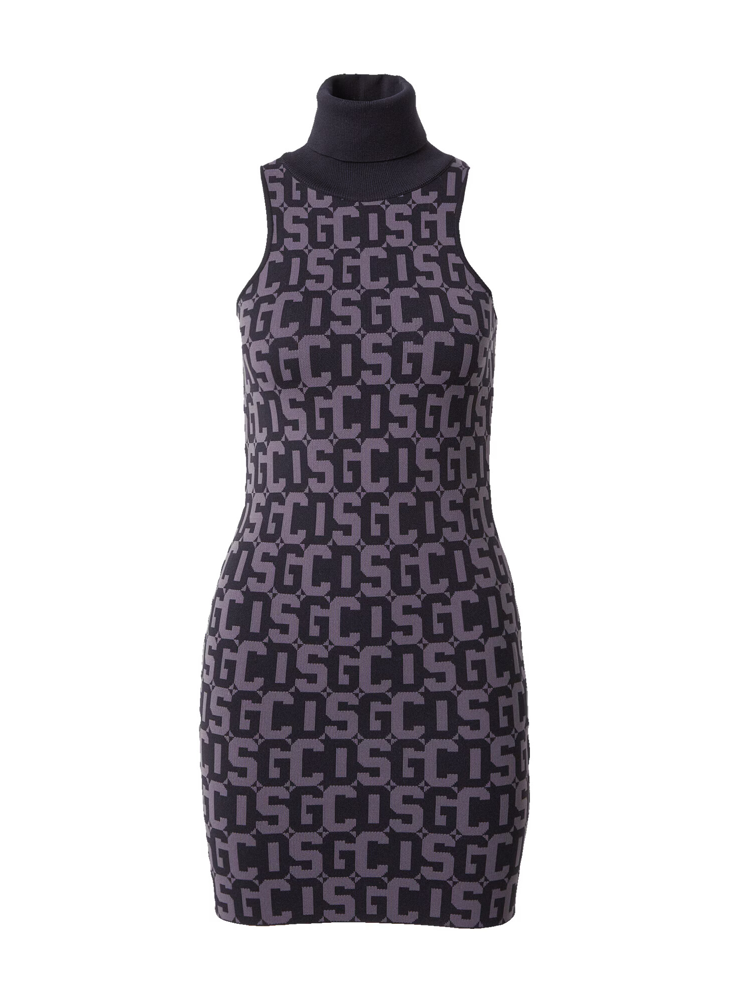 GCDS Rochie tricotat lila / negru - Pled.ro