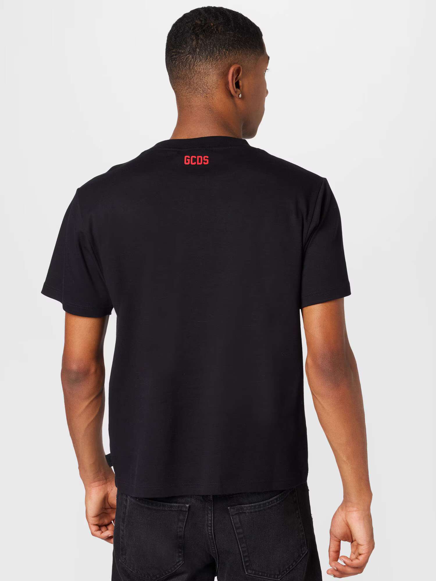 GCDS Tricou 'DINER' albastru / galben / negru - Pled.ro