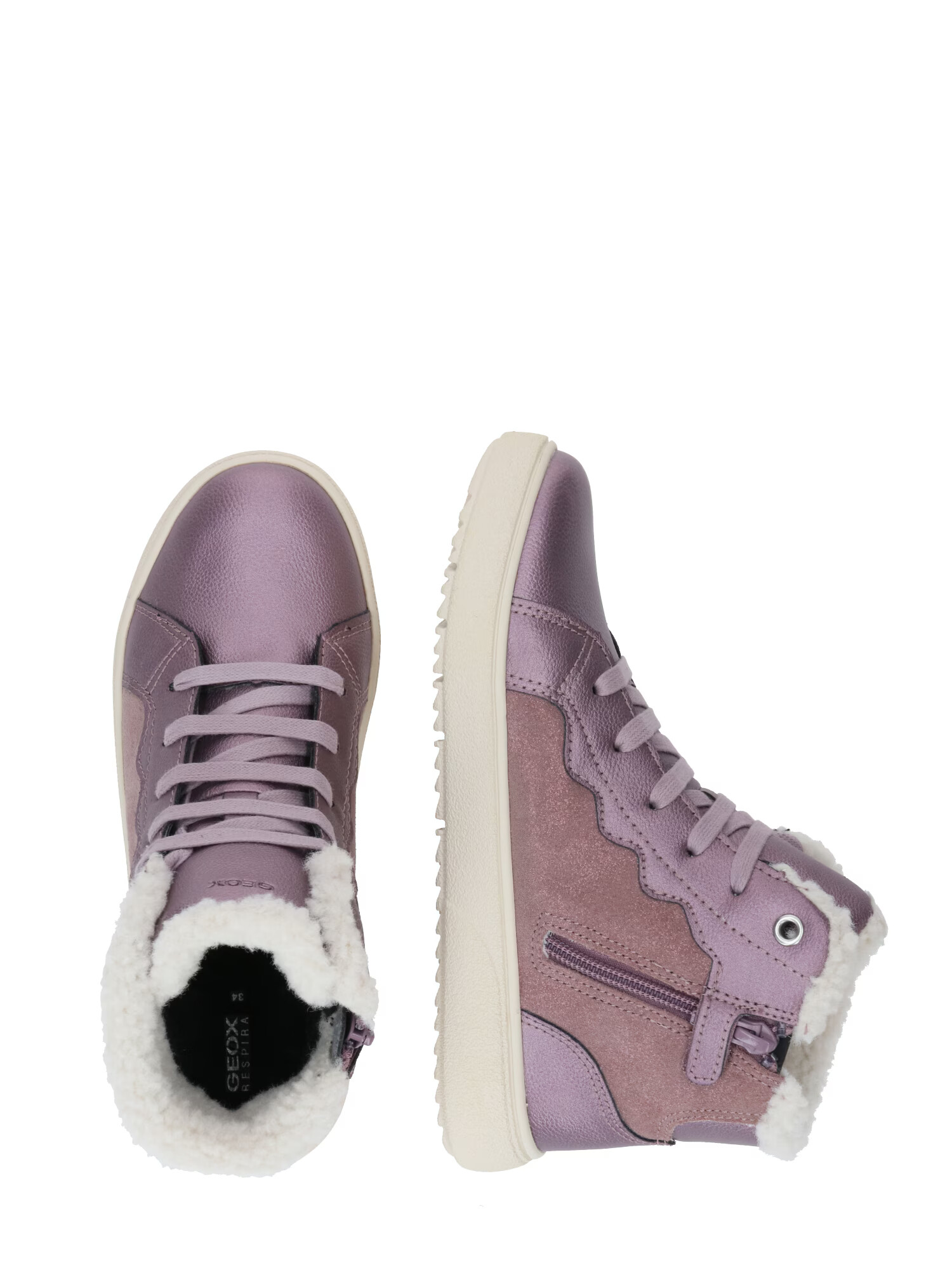 GEOX Cizme 'THELEVEN' lila / mauve / rosé - Pled.ro