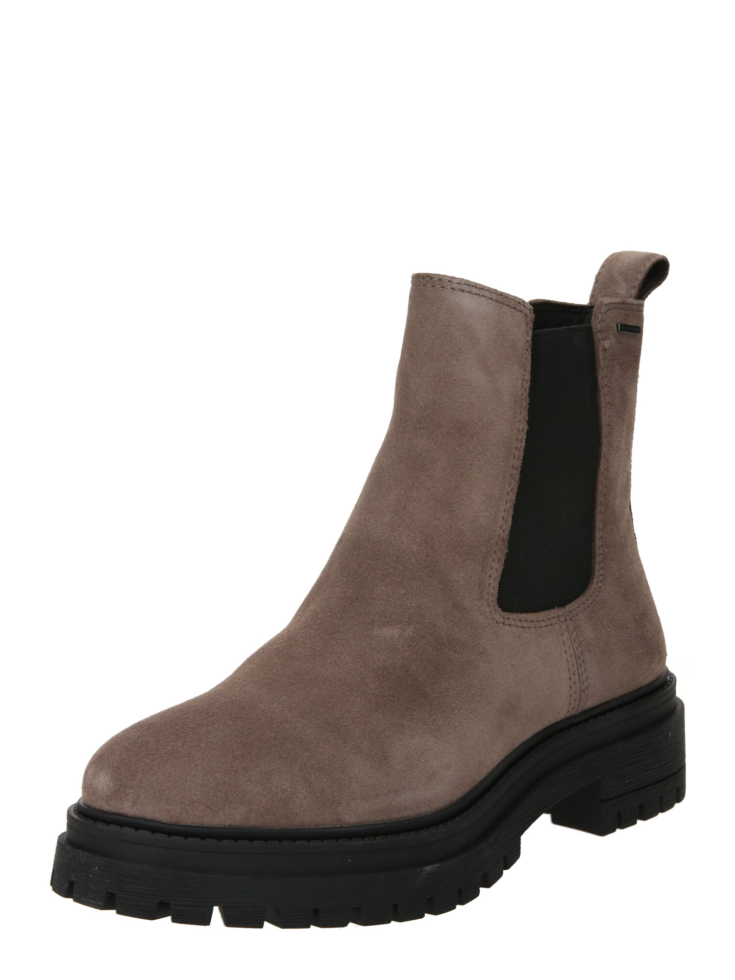 GEOX Ghete chelsea 'IRIDEA' gri taupe / negru - Pled.ro