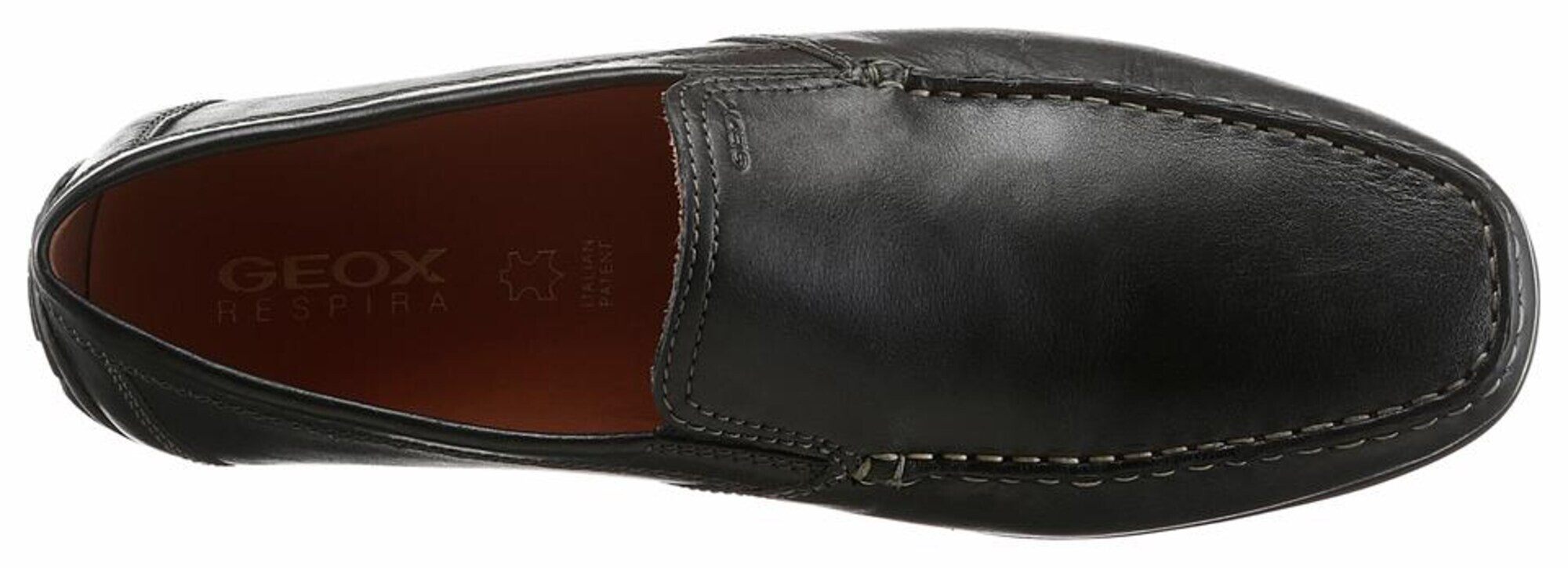 GEOX Mocasini negru - Pled.ro