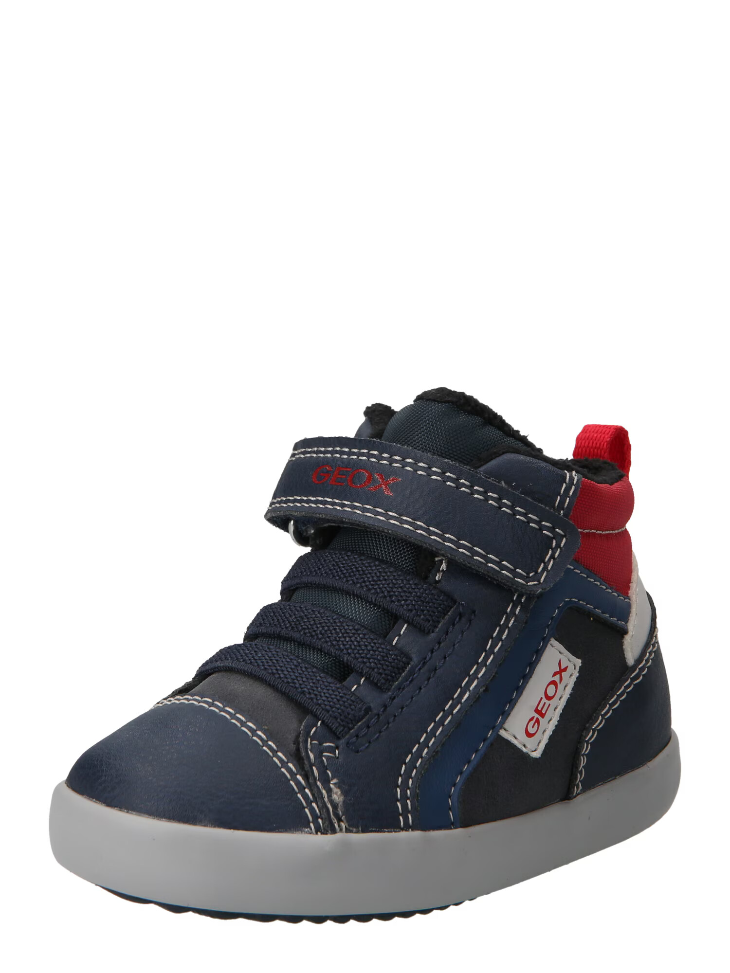 GEOX Sneaker albastru închis / roșu / alb - Pled.ro