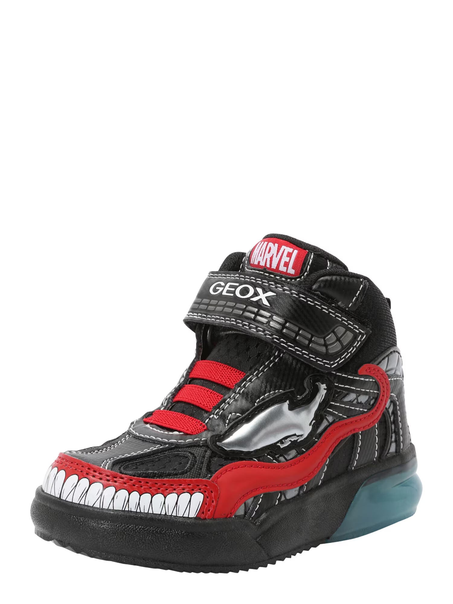 GEOX Sneaker 'Grayjay' roșu / negru / alb - Pled.ro