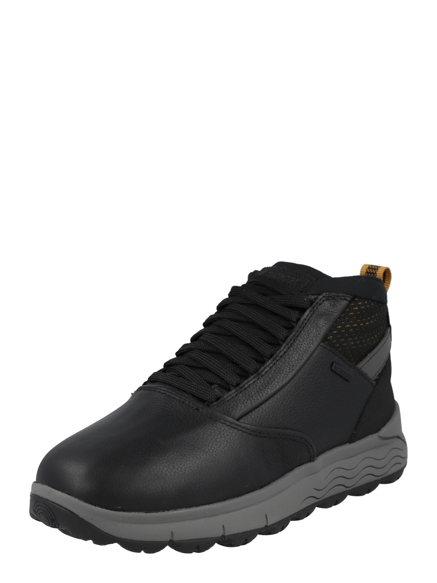 GEOX Sneaker low 'Spherica 4x4' gri / portocaliu / negru - Pled.ro