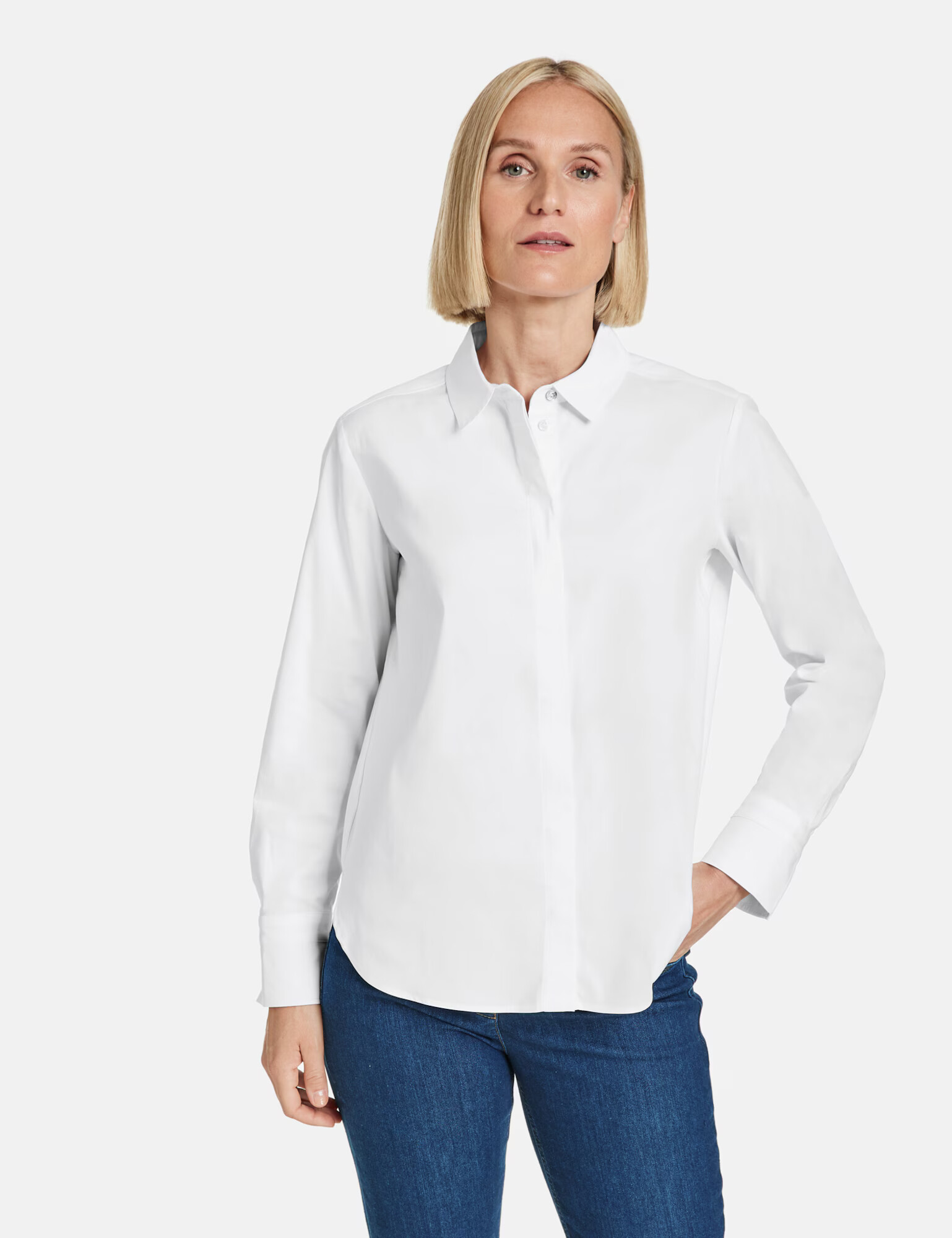 GERRY WEBER Bluză alb - Pled.ro