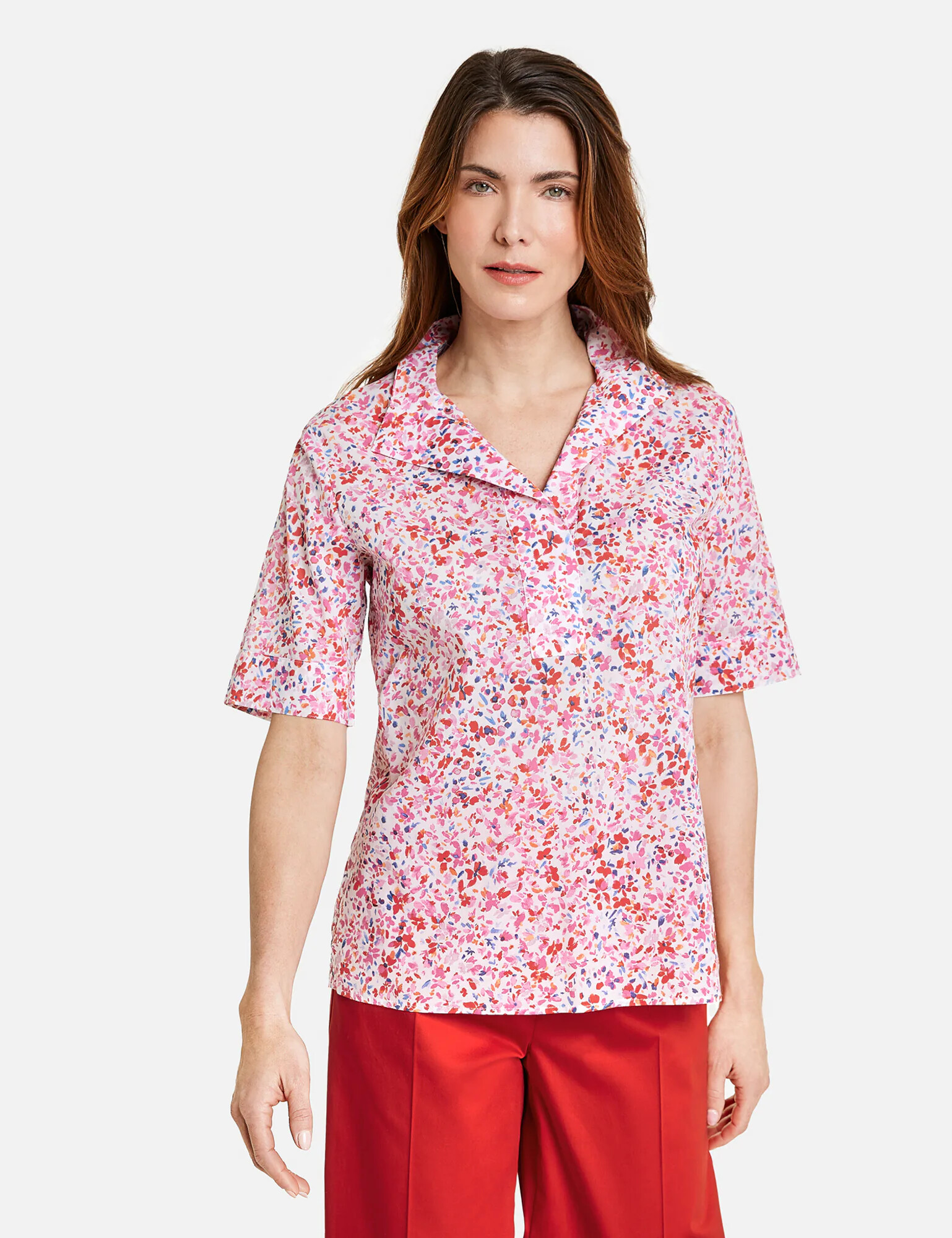 GERRY WEBER Bluză albastru / portocaliu / roz / alb - Pled.ro